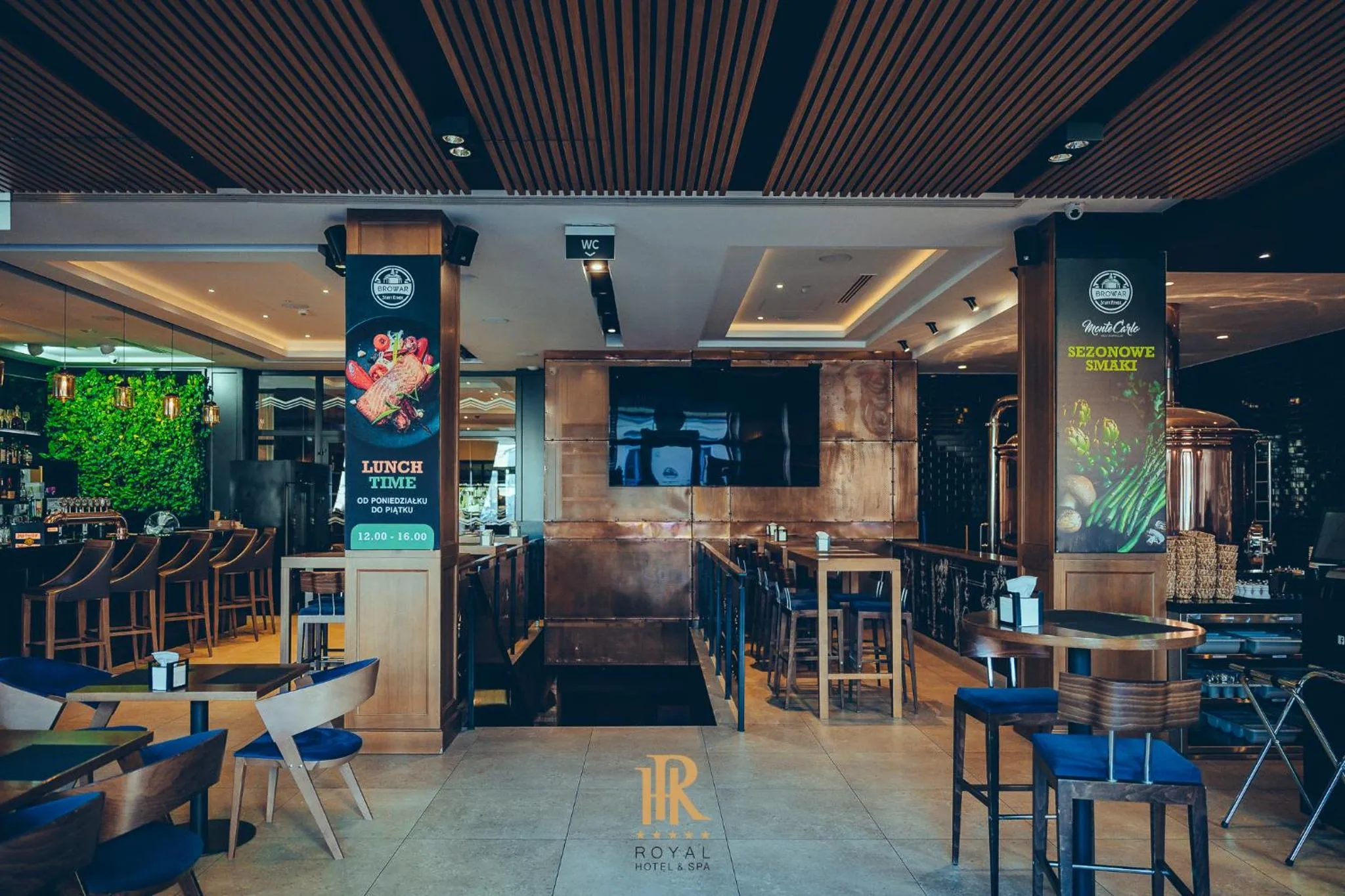 Restaurant/places to eat in Hotel Royal & Spa