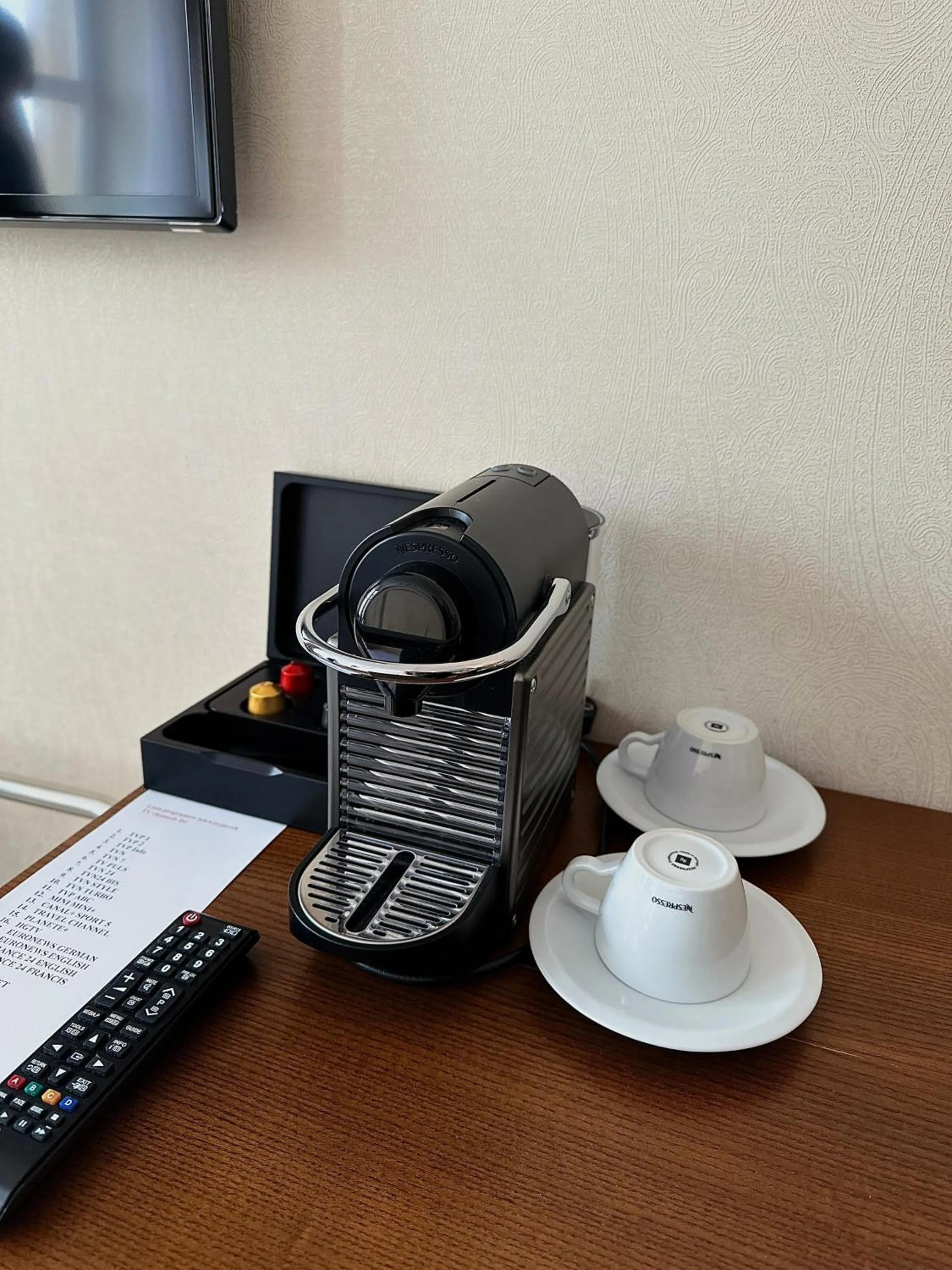 Coffee/tea facilities in Hotel Royal & Spa