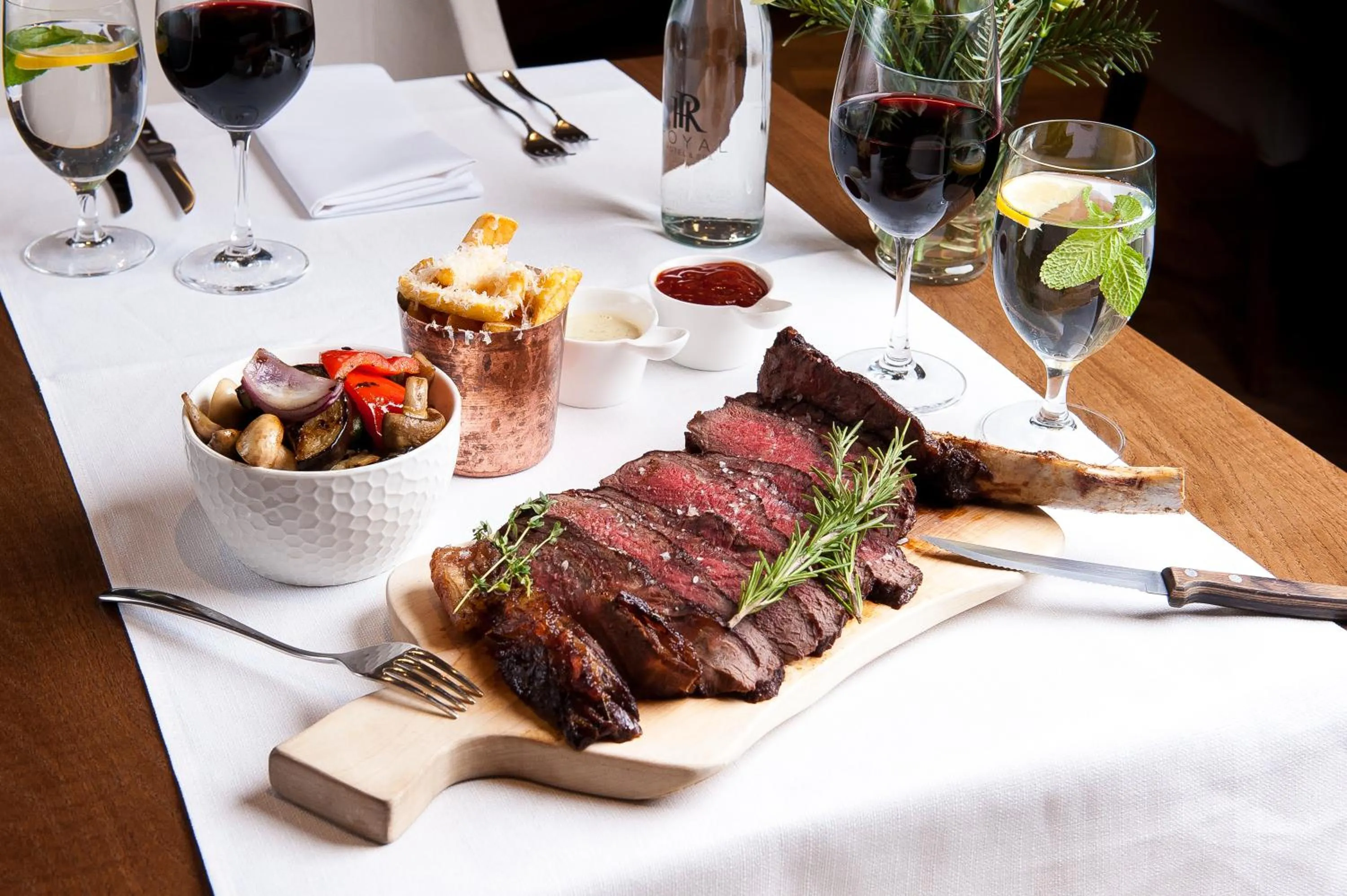 Food in Hotel Royal & Spa