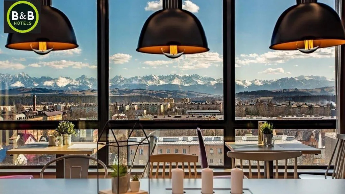 Balcony/Terrace in B&B Hotel Nowy Targ Centrum