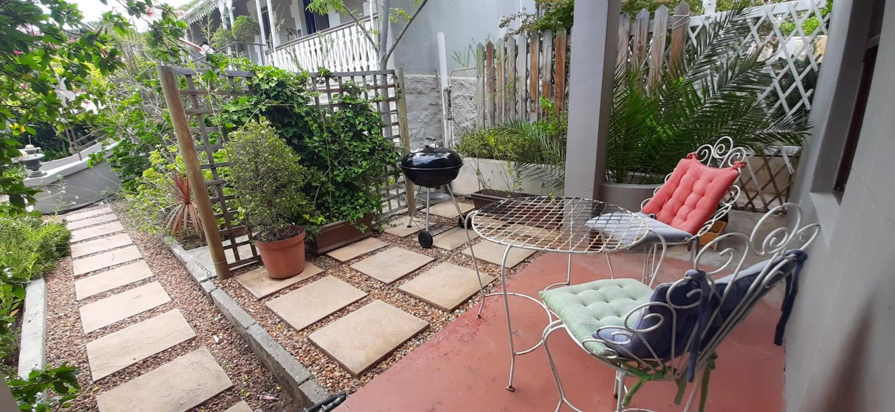 Patio in Abigail's Garden Cottage