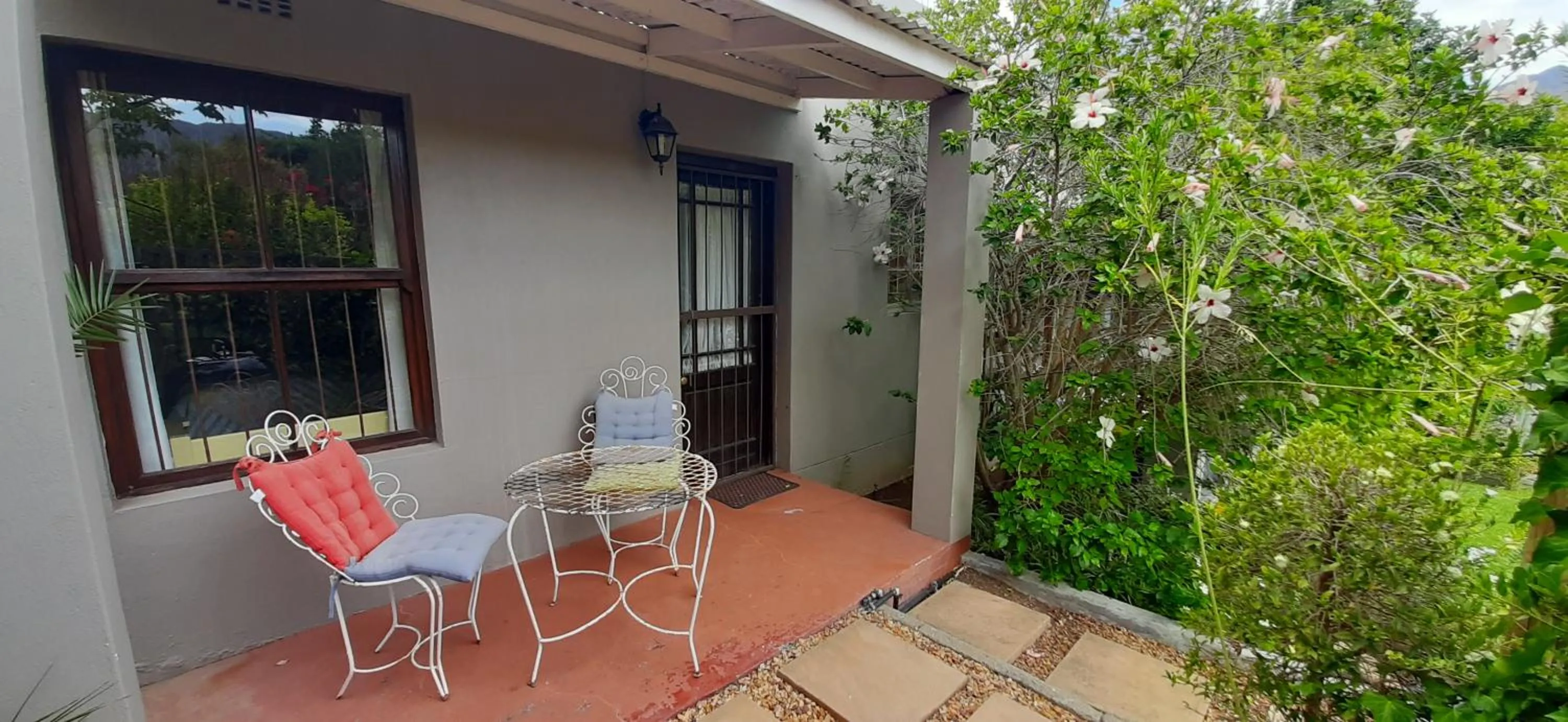 Patio in Abigail's Garden Cottage