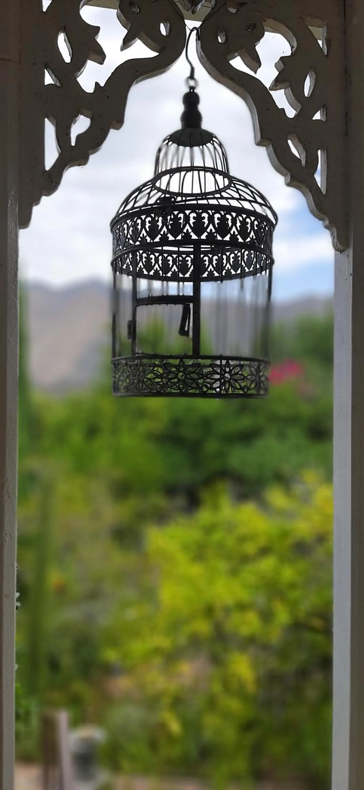 Decorative detail in Abigail's Garden Cottage