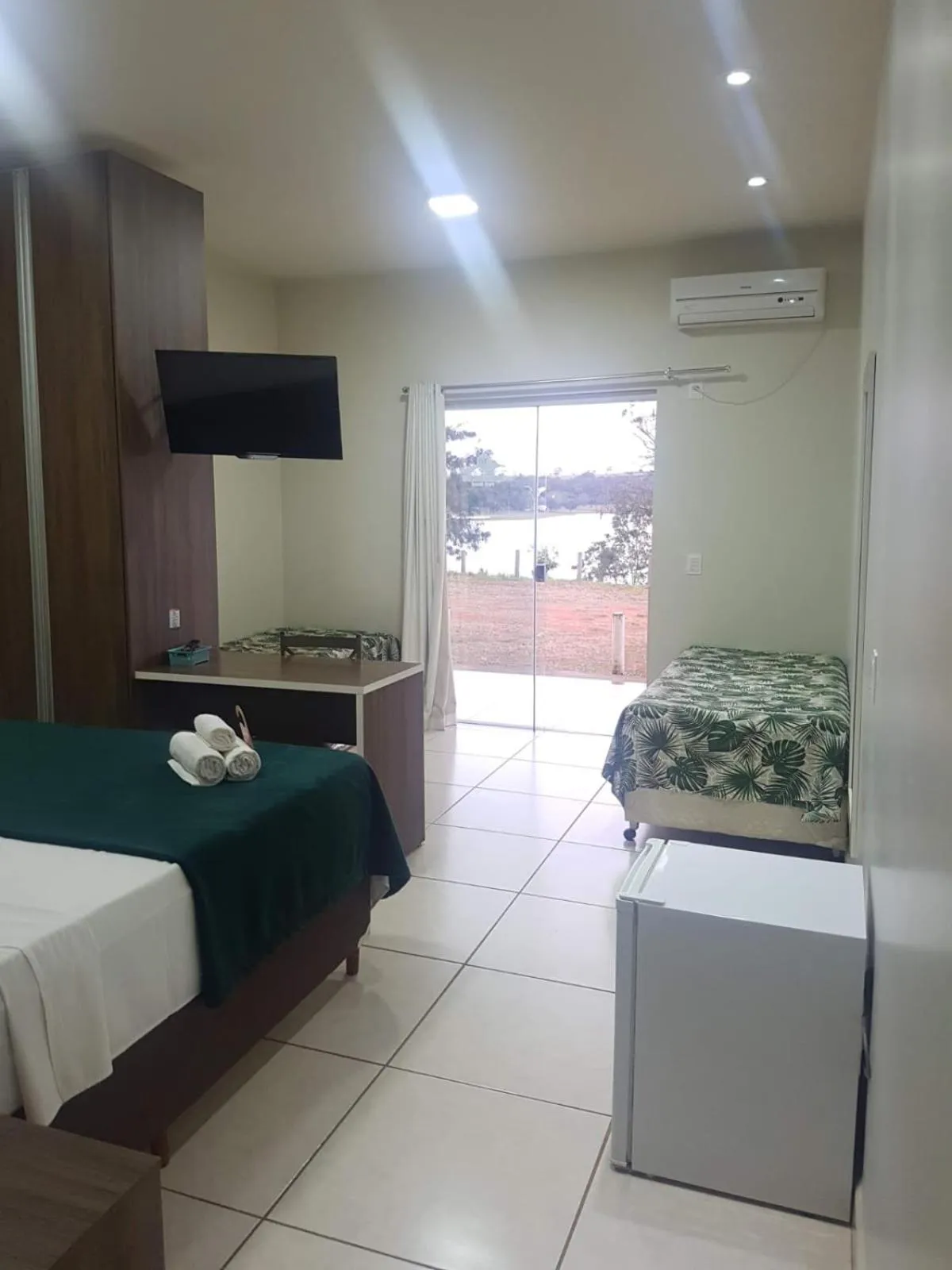 Bed in Rancharia Park Hotel