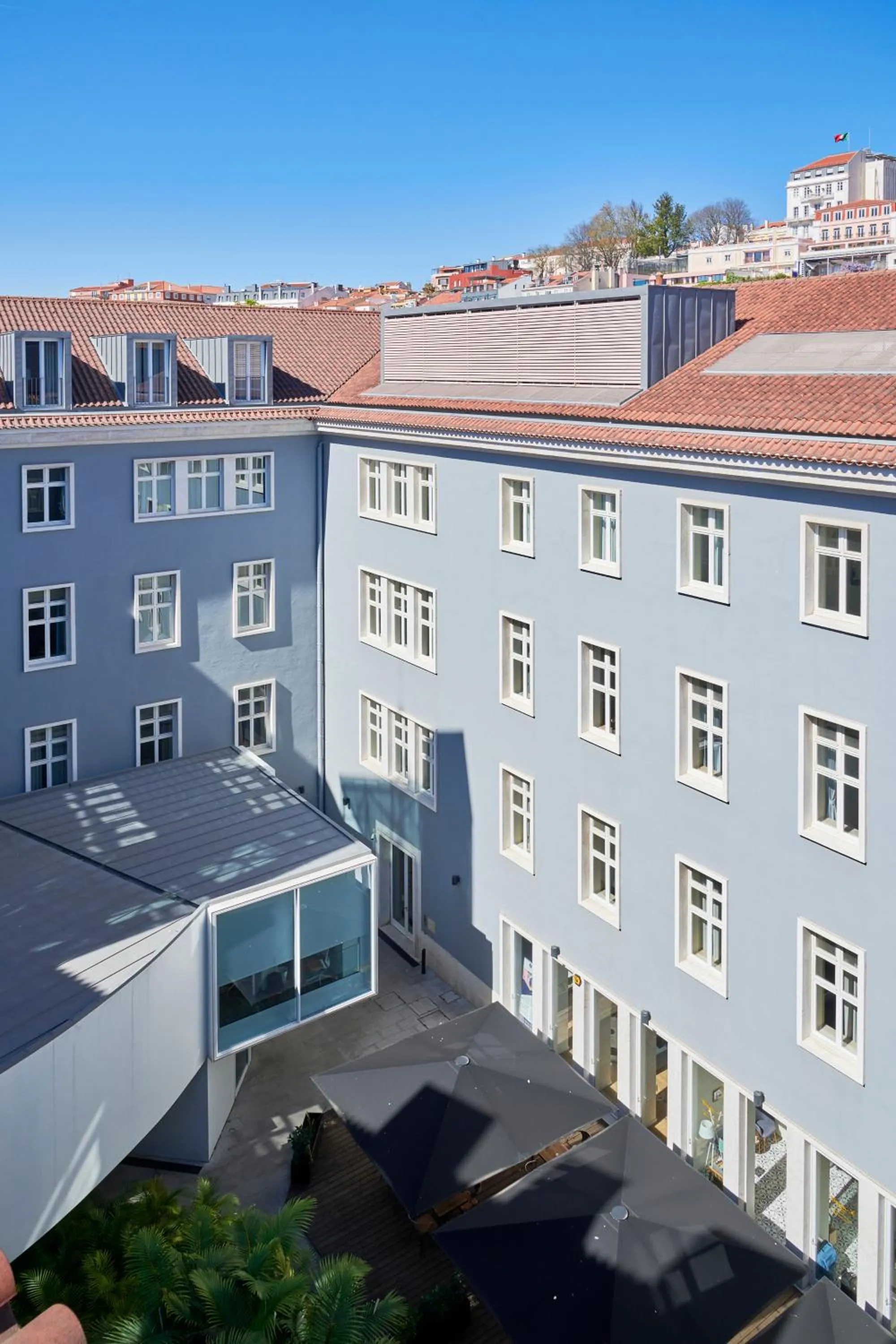 Patio in Lisbon Five Stars Apartments 8 Building