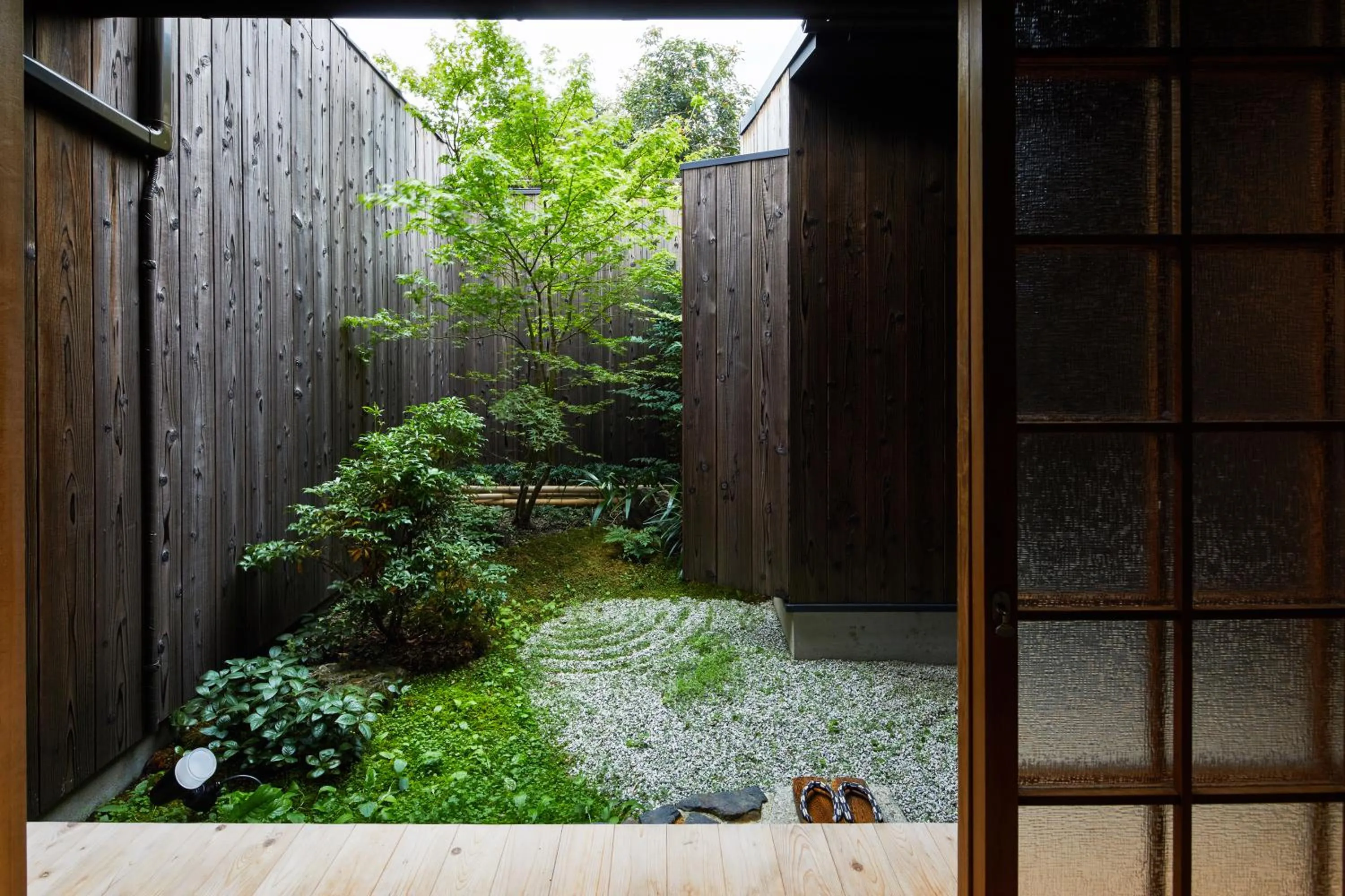 Garden view in 中之庵 -Nakano an-