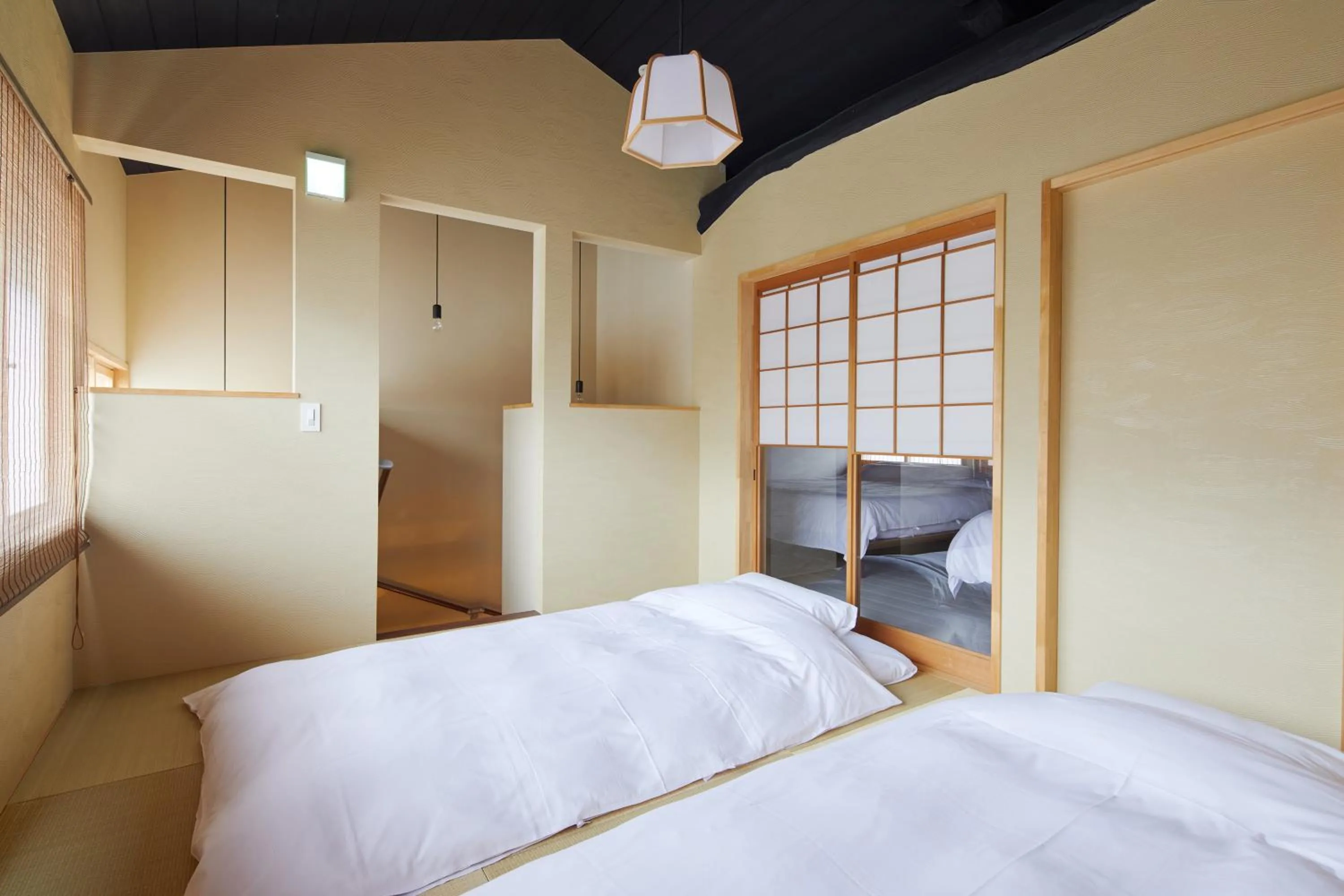 Bedroom, Bed in 中之庵 -Nakano an-