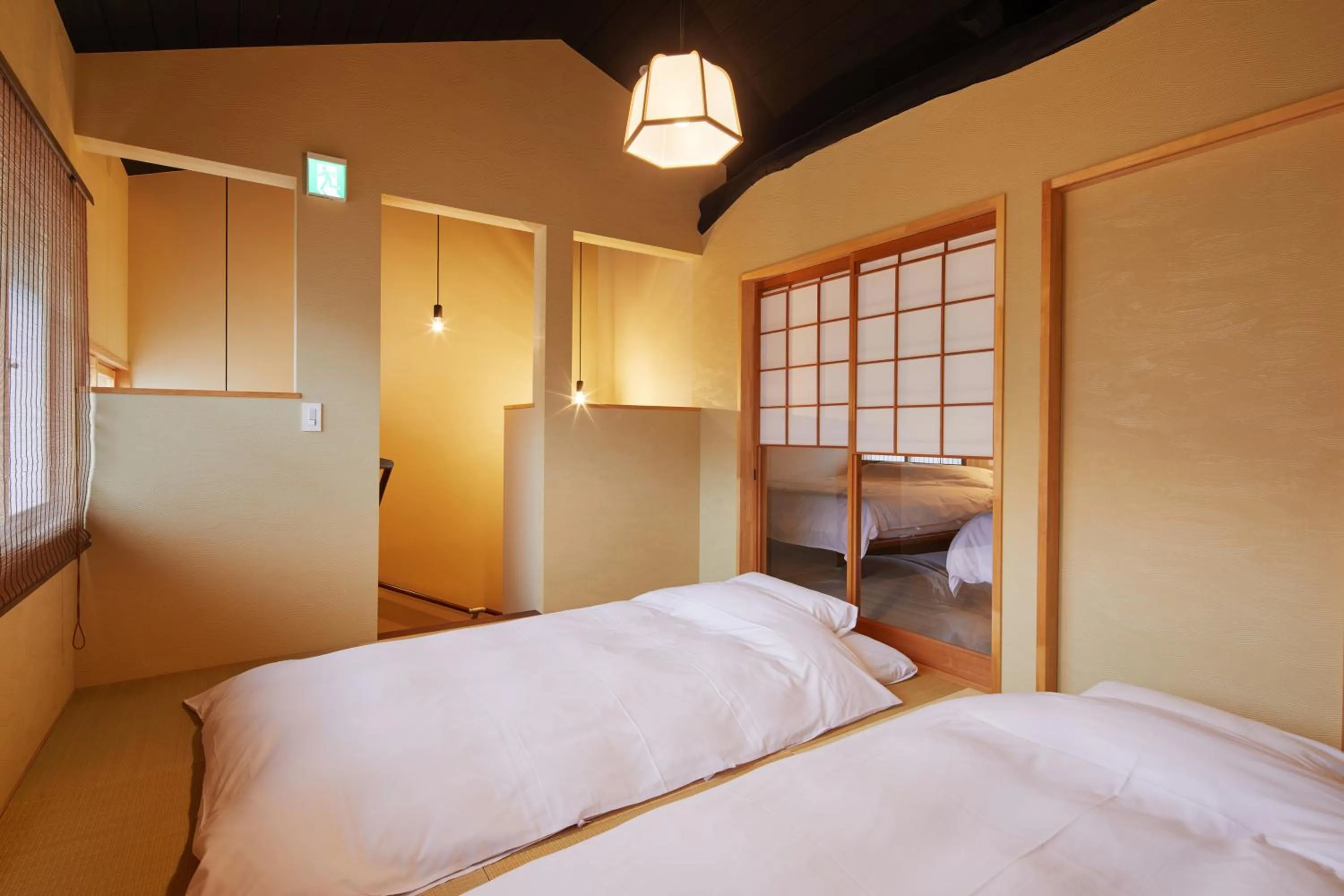 Bedroom, Bed in 中之庵 -Nakano an-