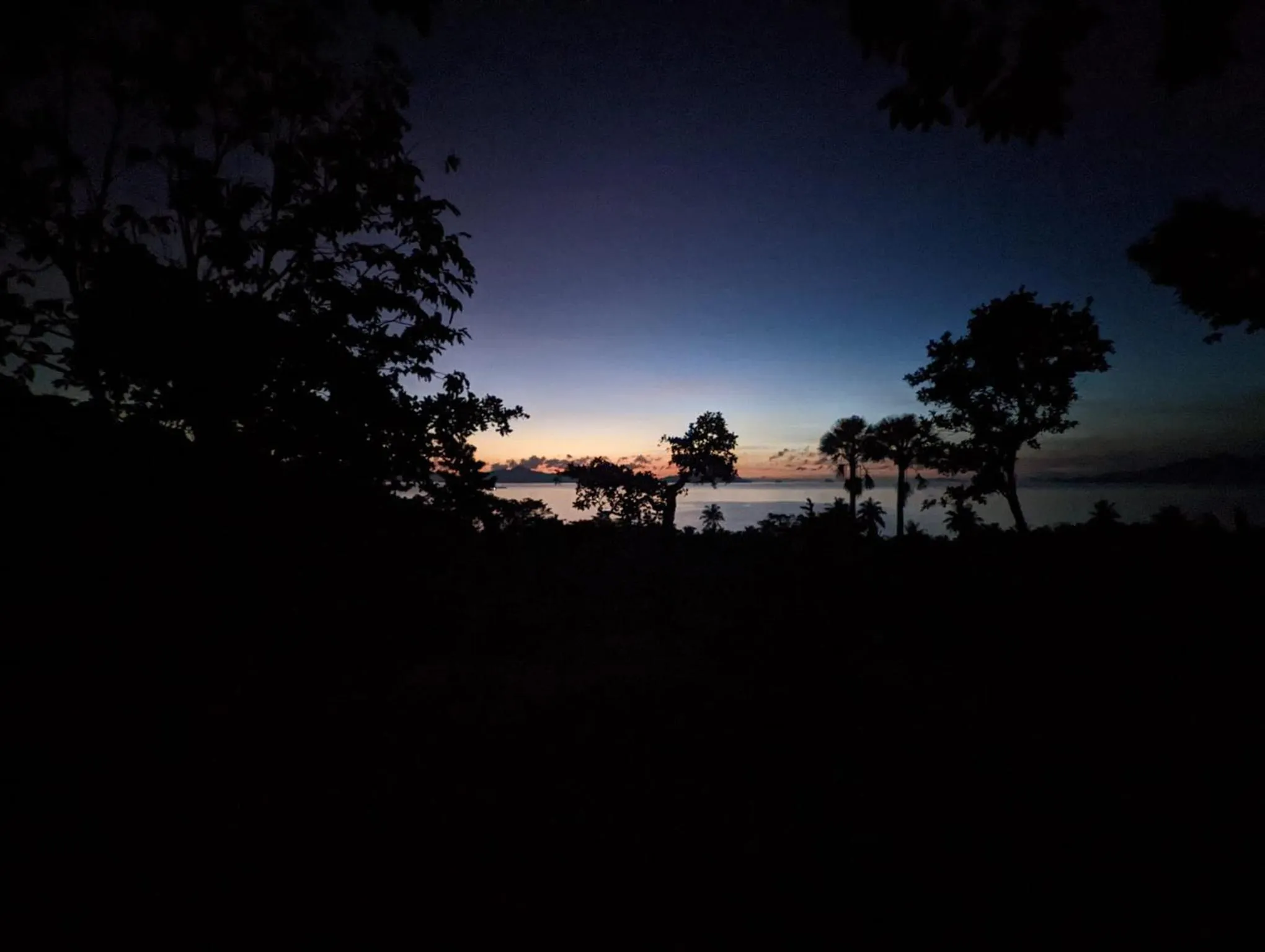 Sunrise in Erlittop Nature Lodge