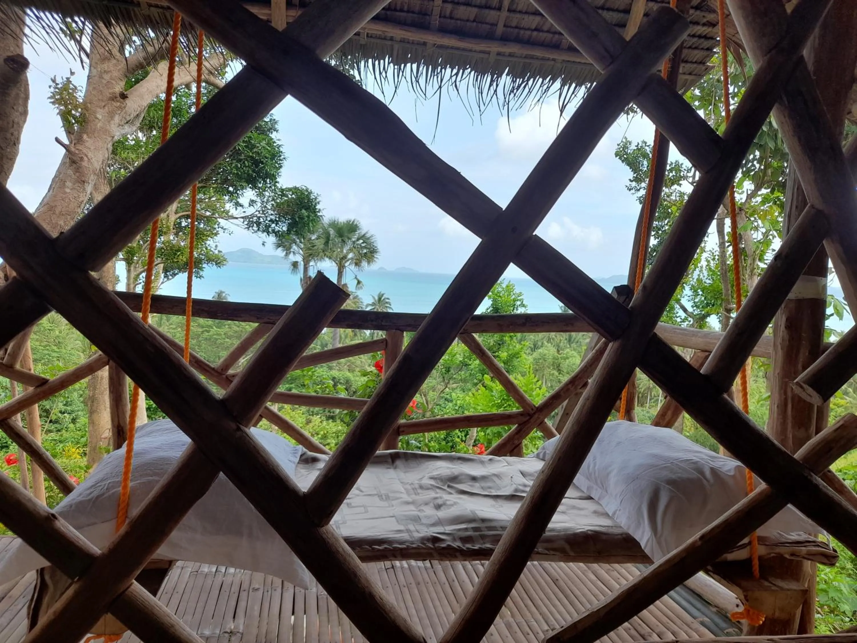 Sea view in Erlittop Nature Lodge