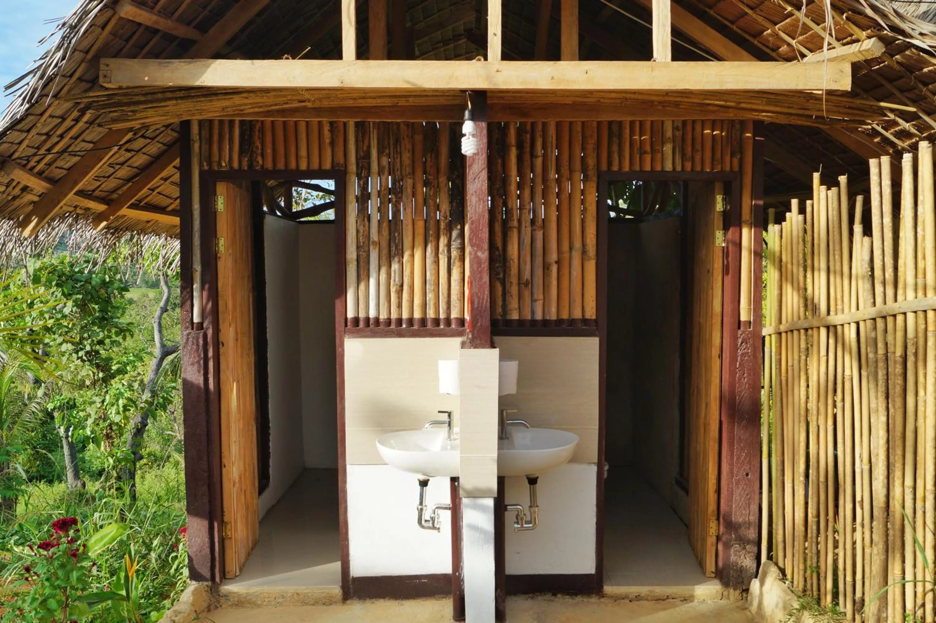 Bathroom in Erlittop Nature Lodge