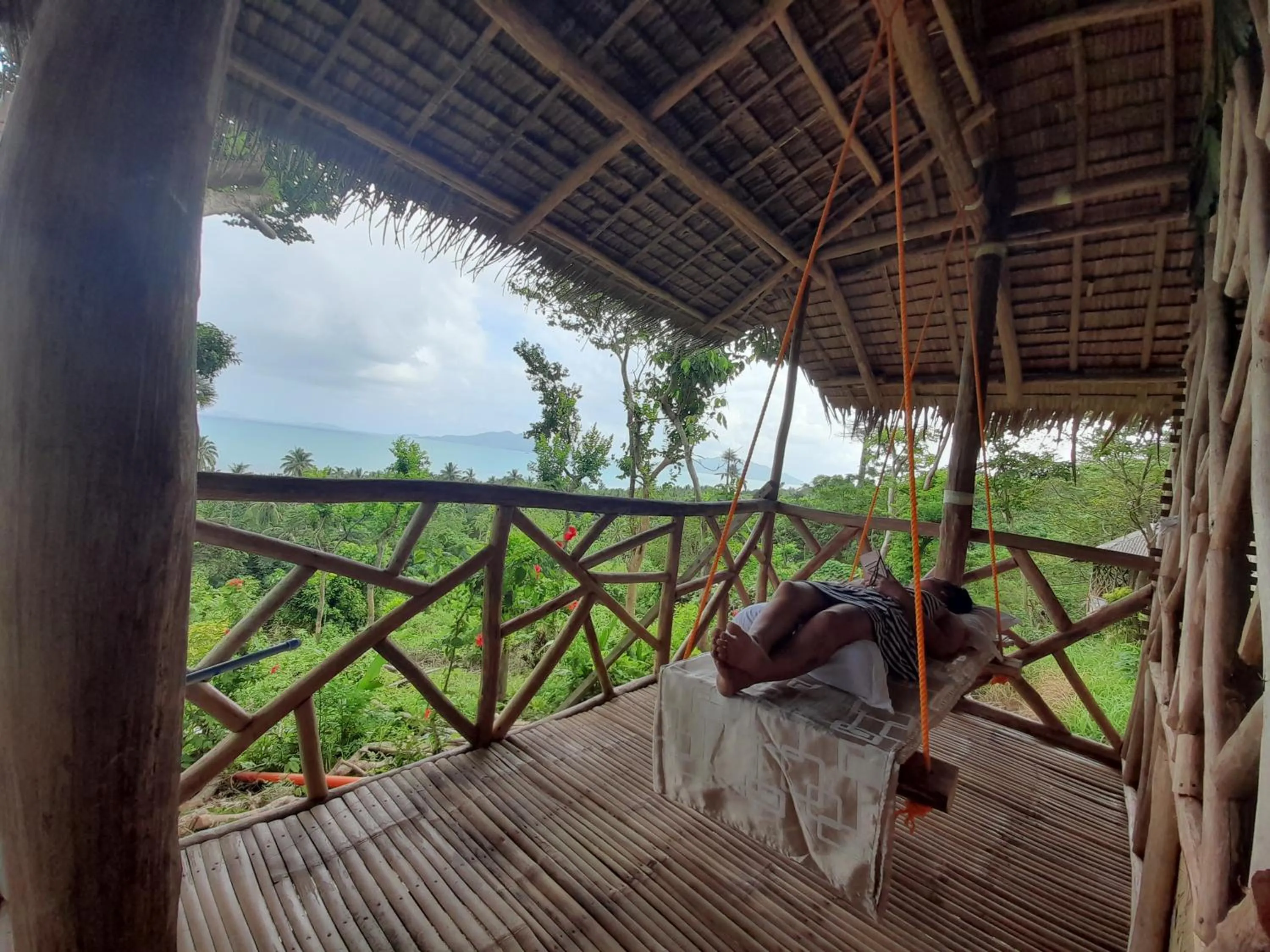 Balcony/Terrace in Erlittop Nature Lodge