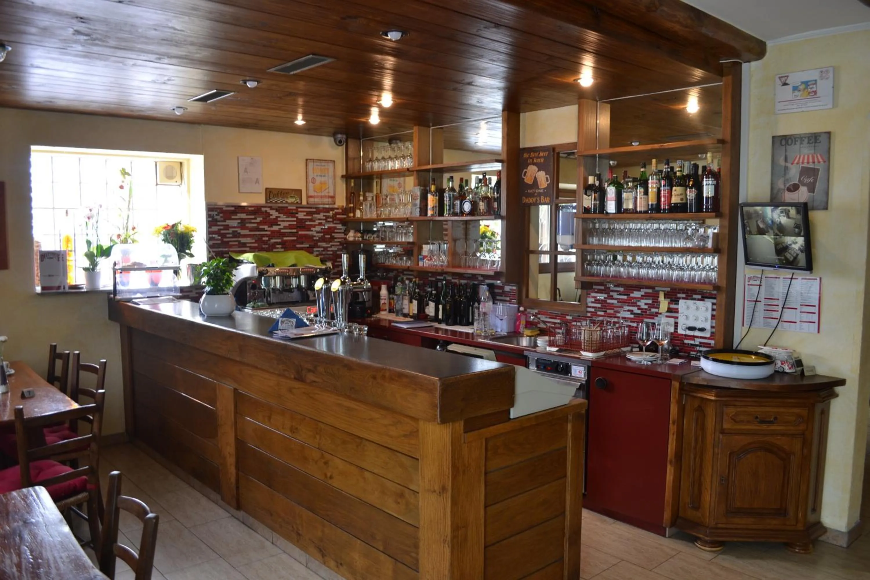 Evening entertainment in Ristorante Del Ponte