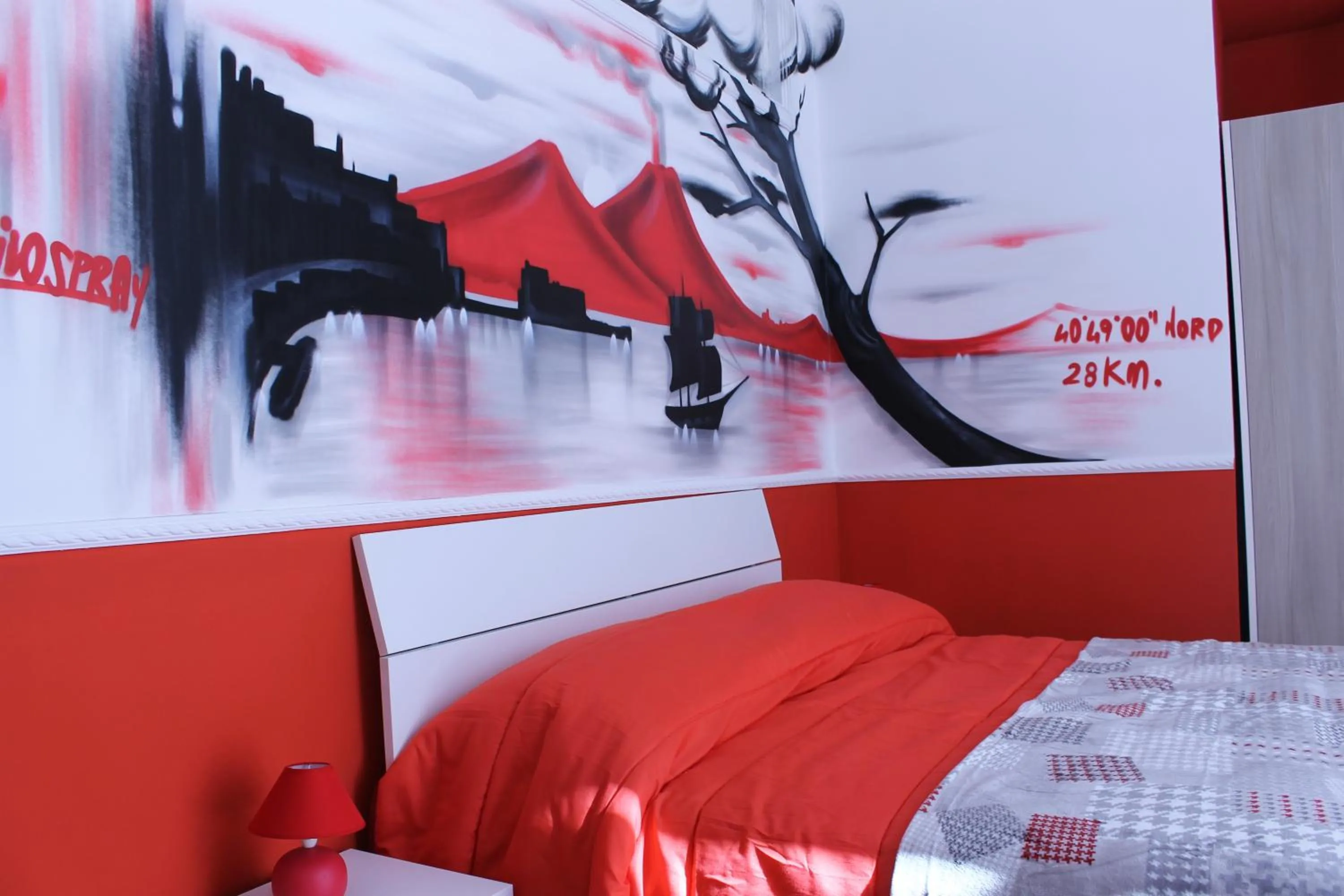 Bed in B&B La Torretta Chiaia