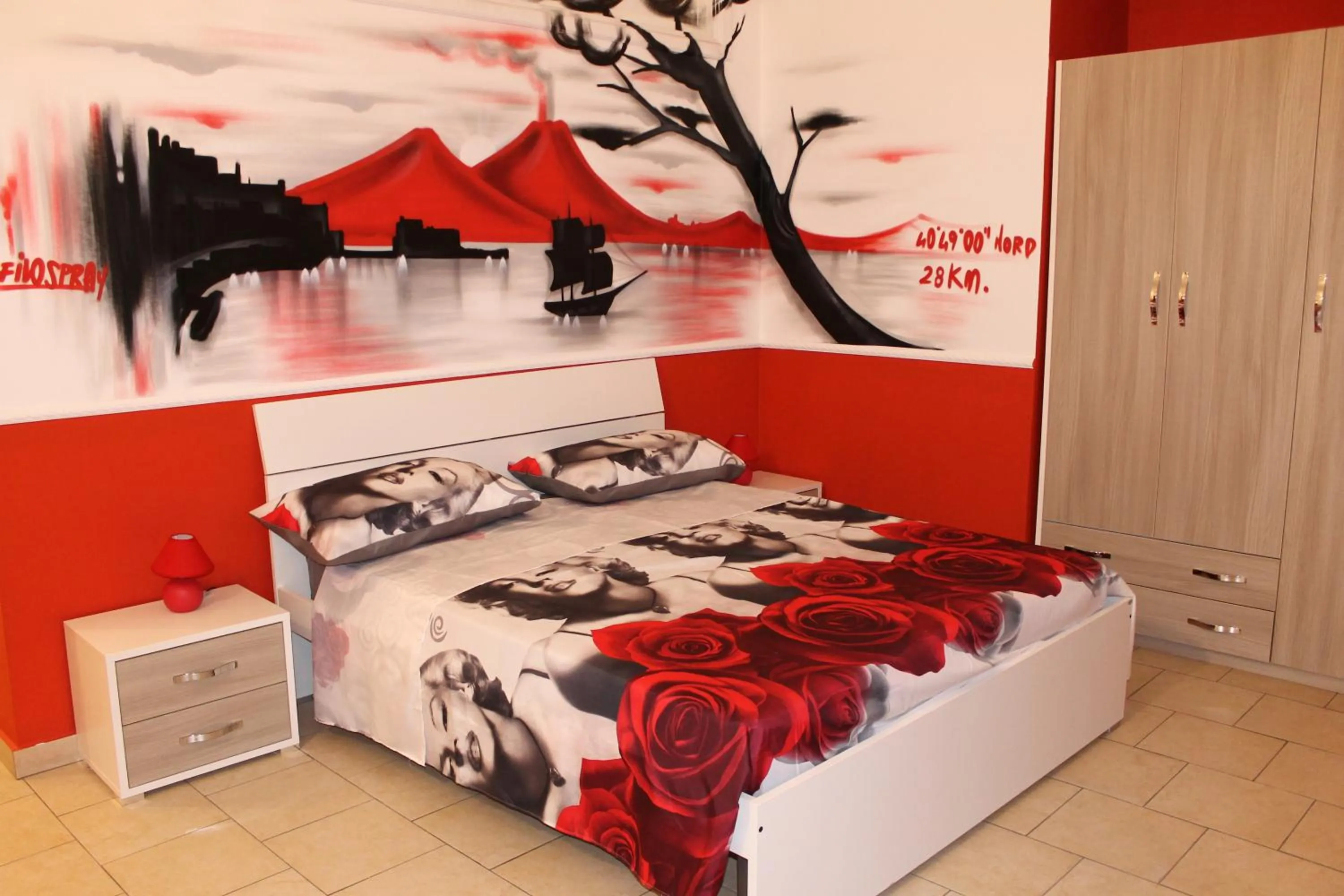 Bed in B&B La Torretta Chiaia