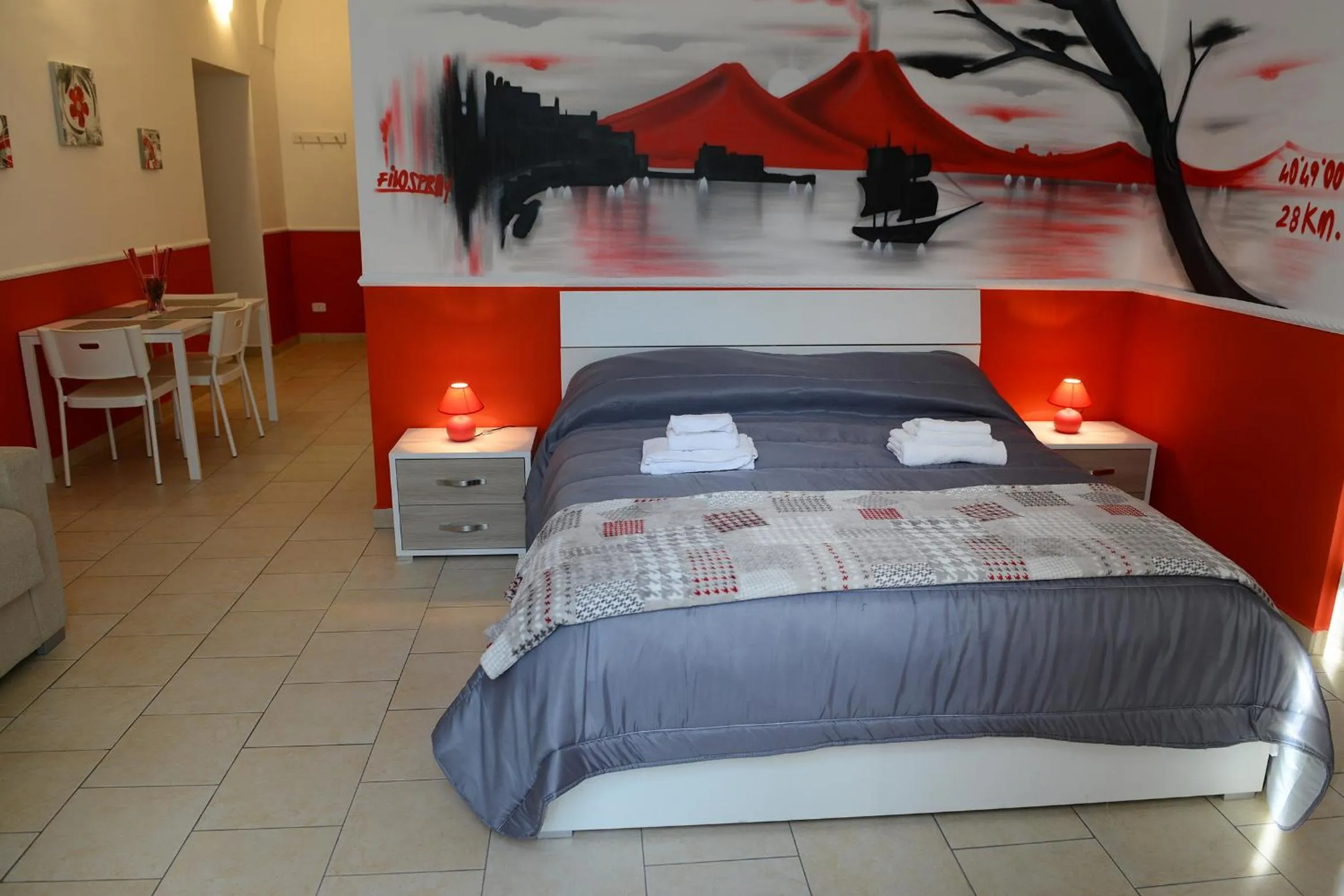 Bed in B&B La Torretta Chiaia