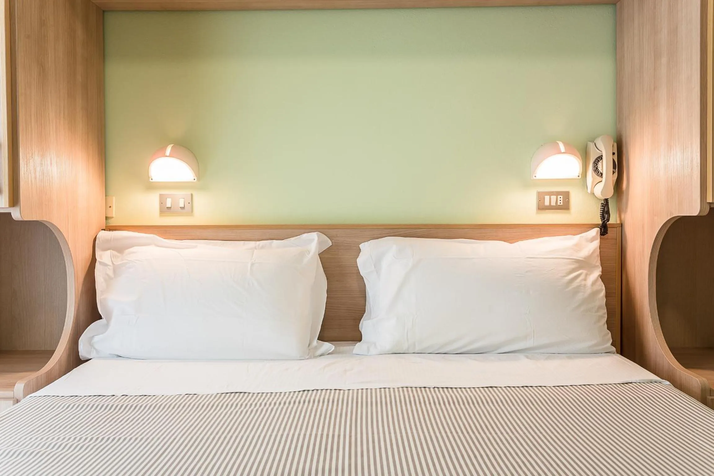 Bed in Piccolo Hotel Kursaal