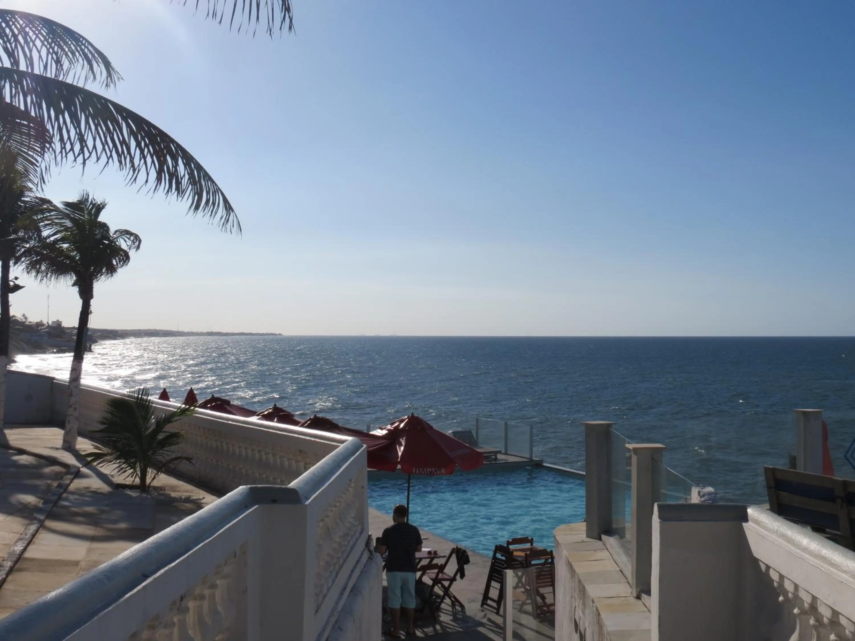 Sea view in La Suite Praia Hotel