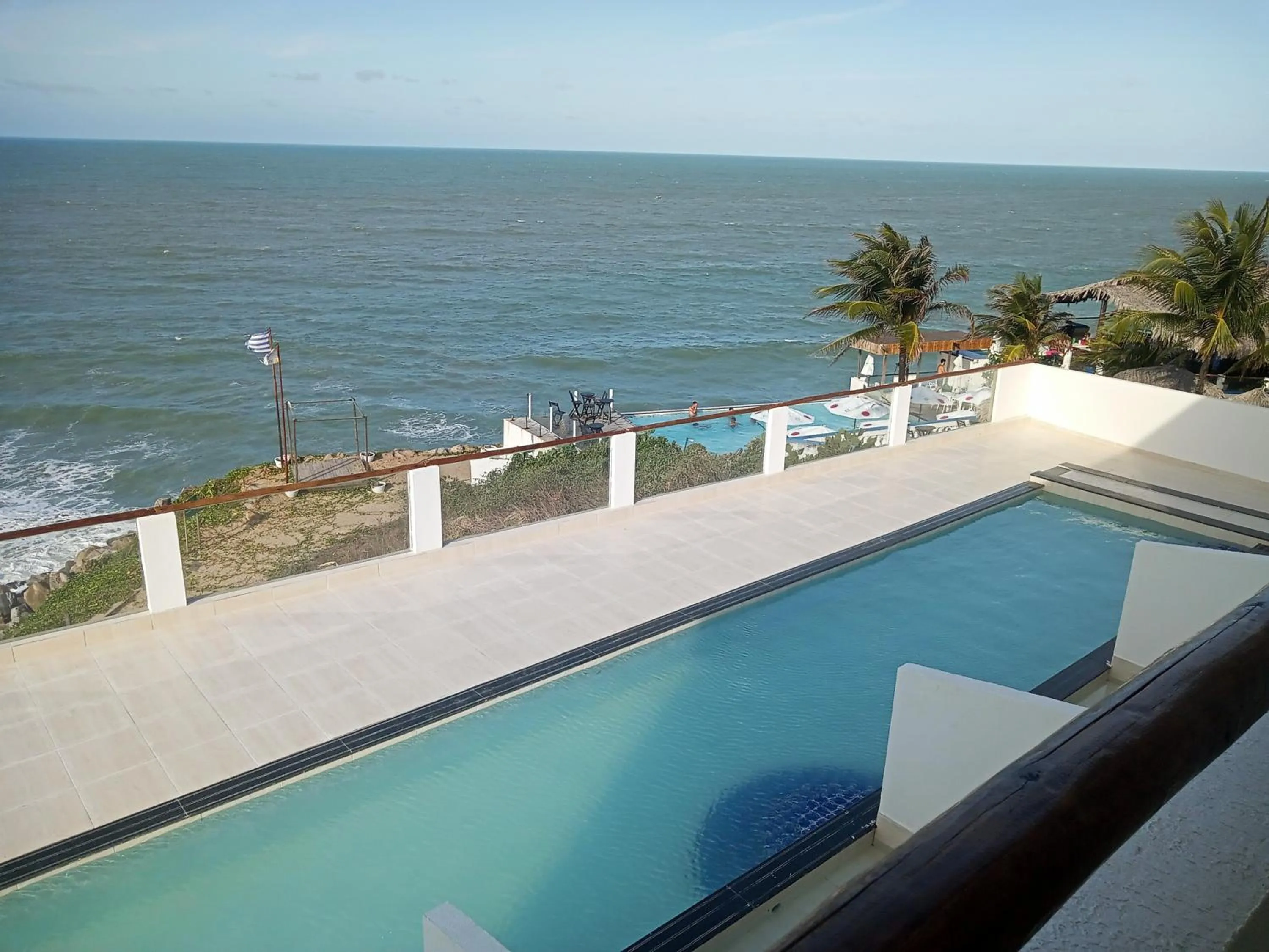 Swimming pool in La Suite Praia Hotel