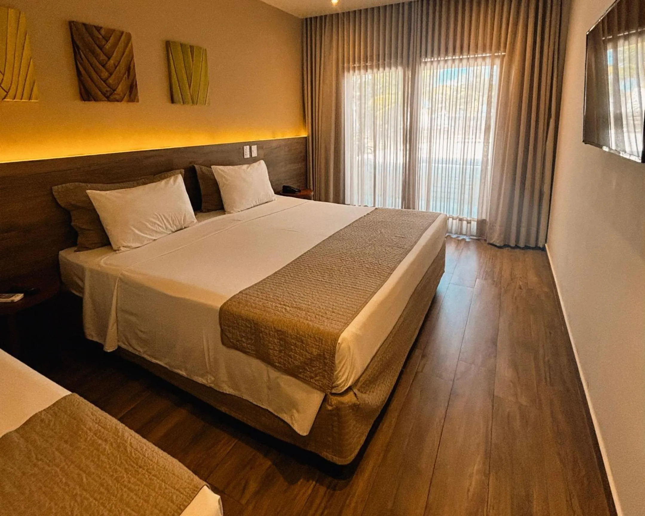 Bed in Ravenala Hotel