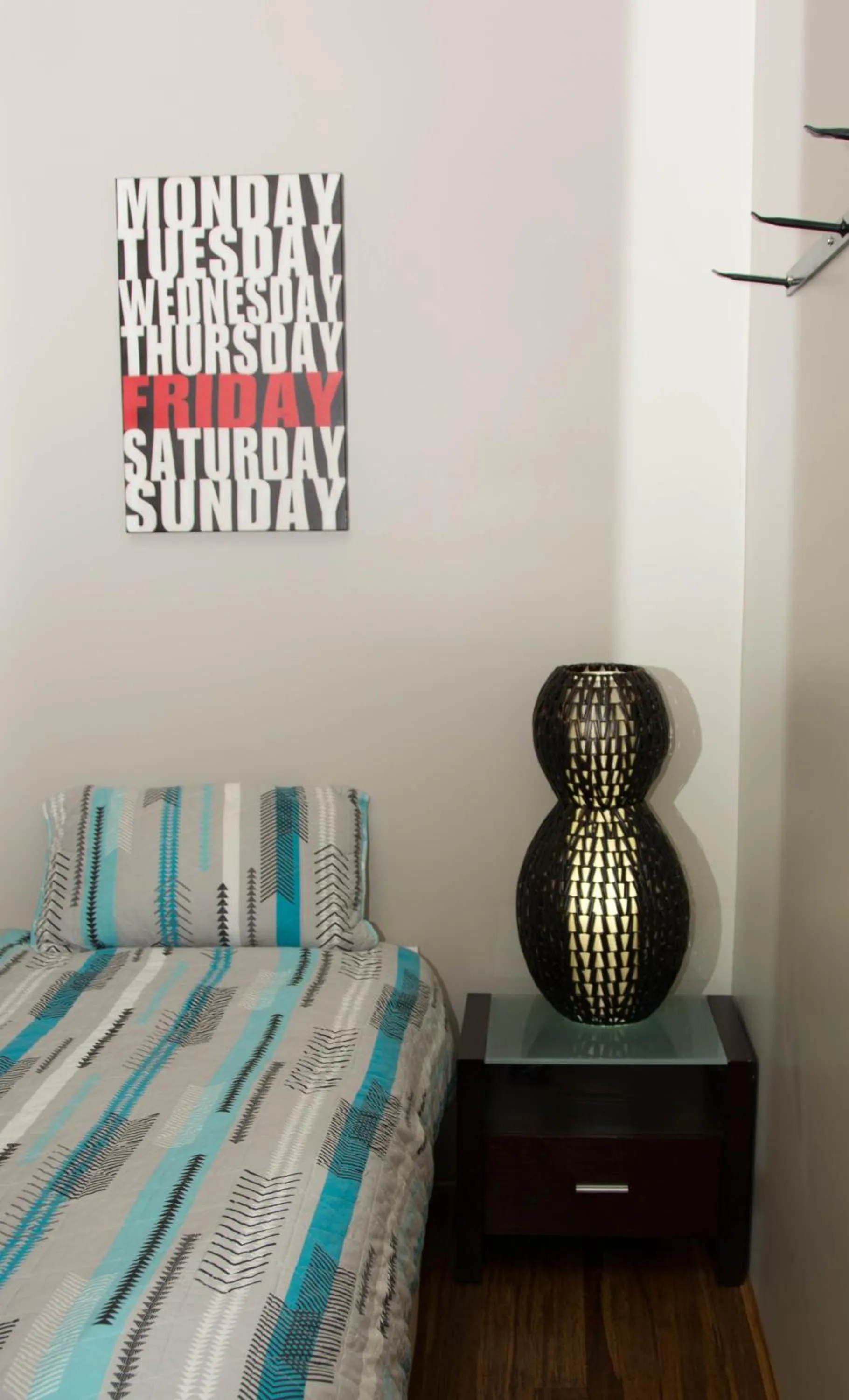 Bed in Westside Studio Apartments