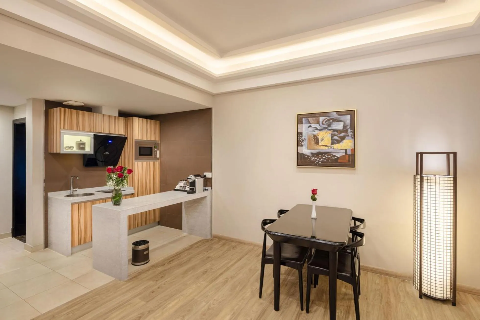 Kitchen or kitchenette in Braira Al Azizya Hotel & Resort