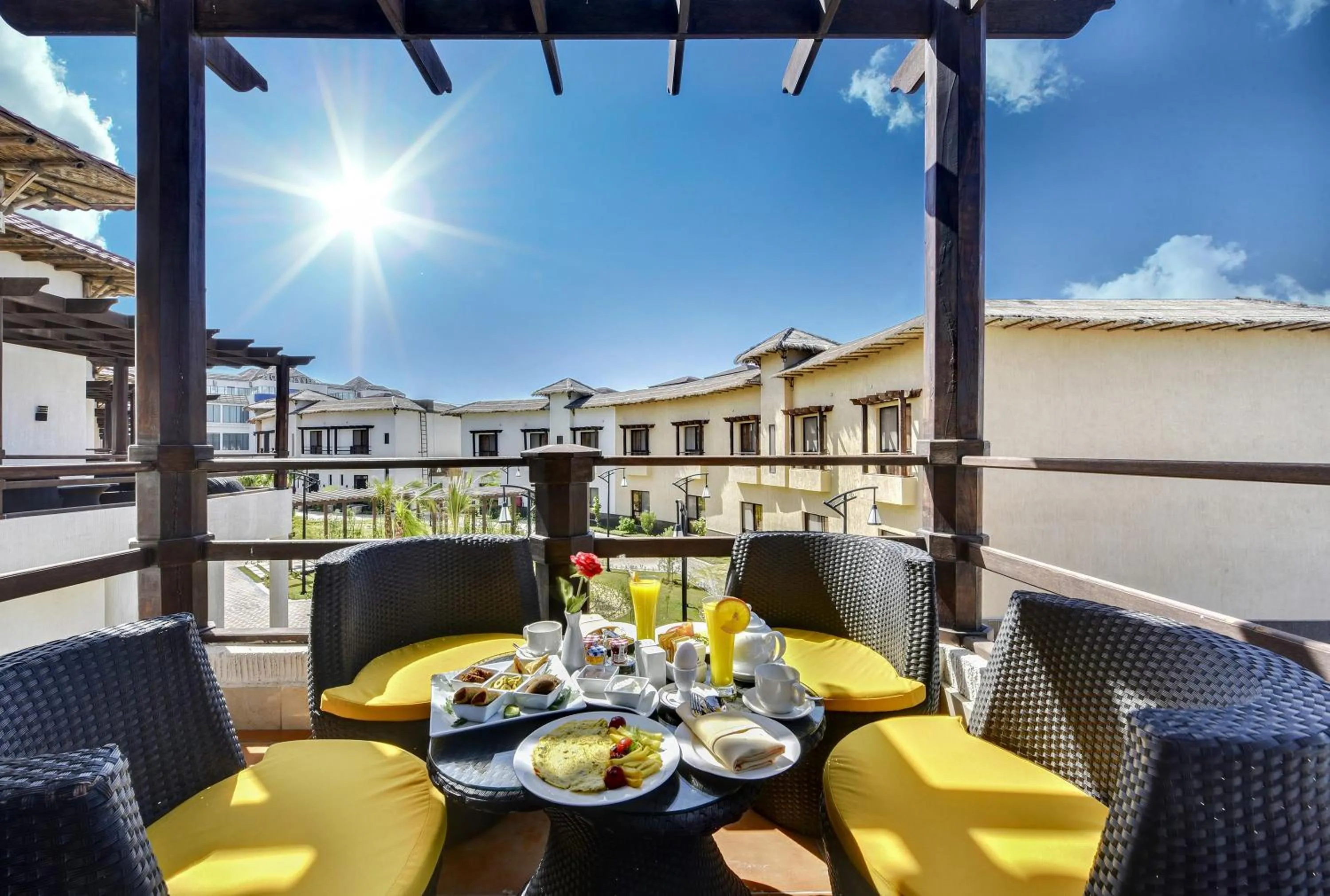 Balcony/Terrace in Braira Al Azizya Hotel & Resort