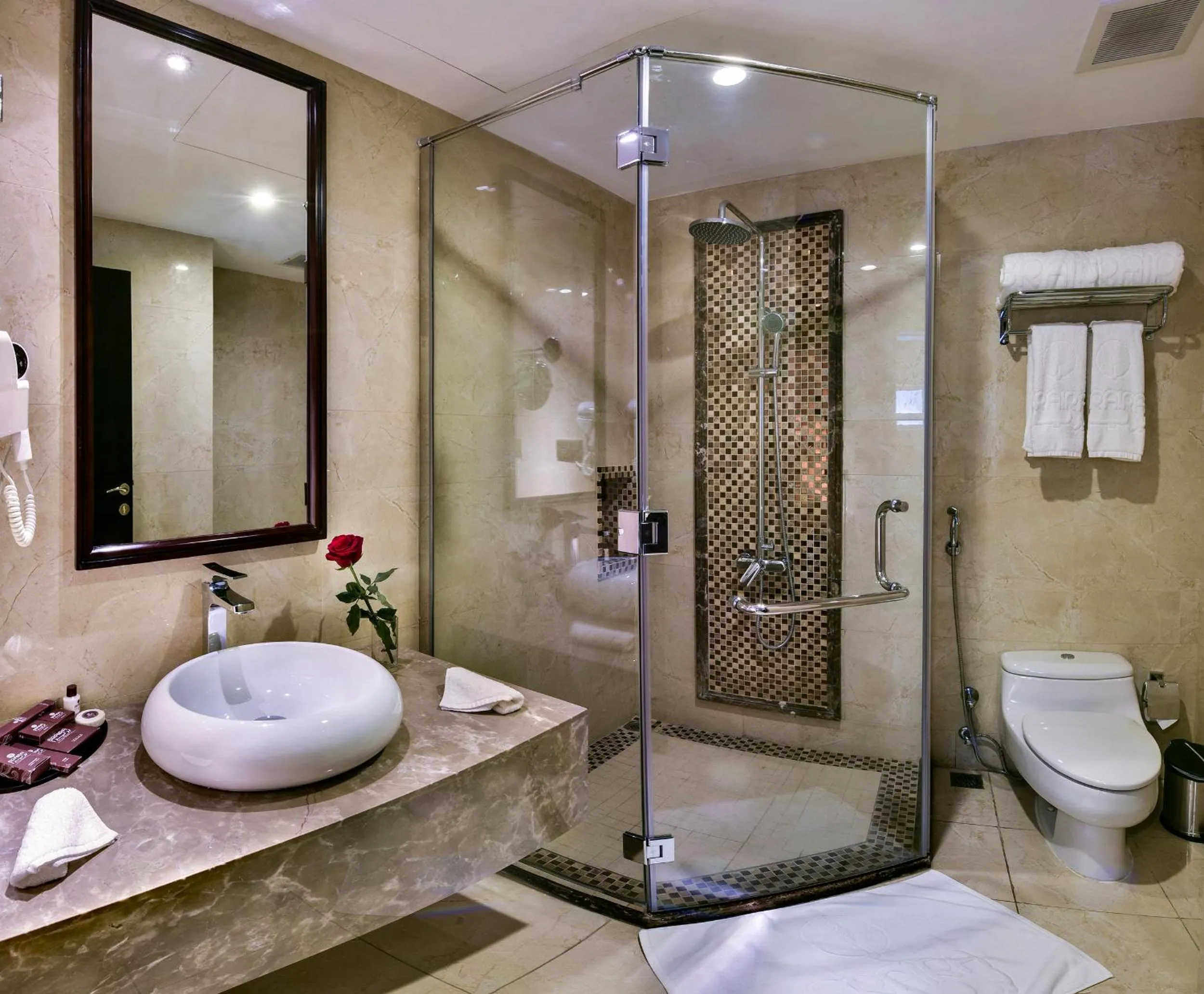Bathroom in Braira Al Azizya Hotel & Resort