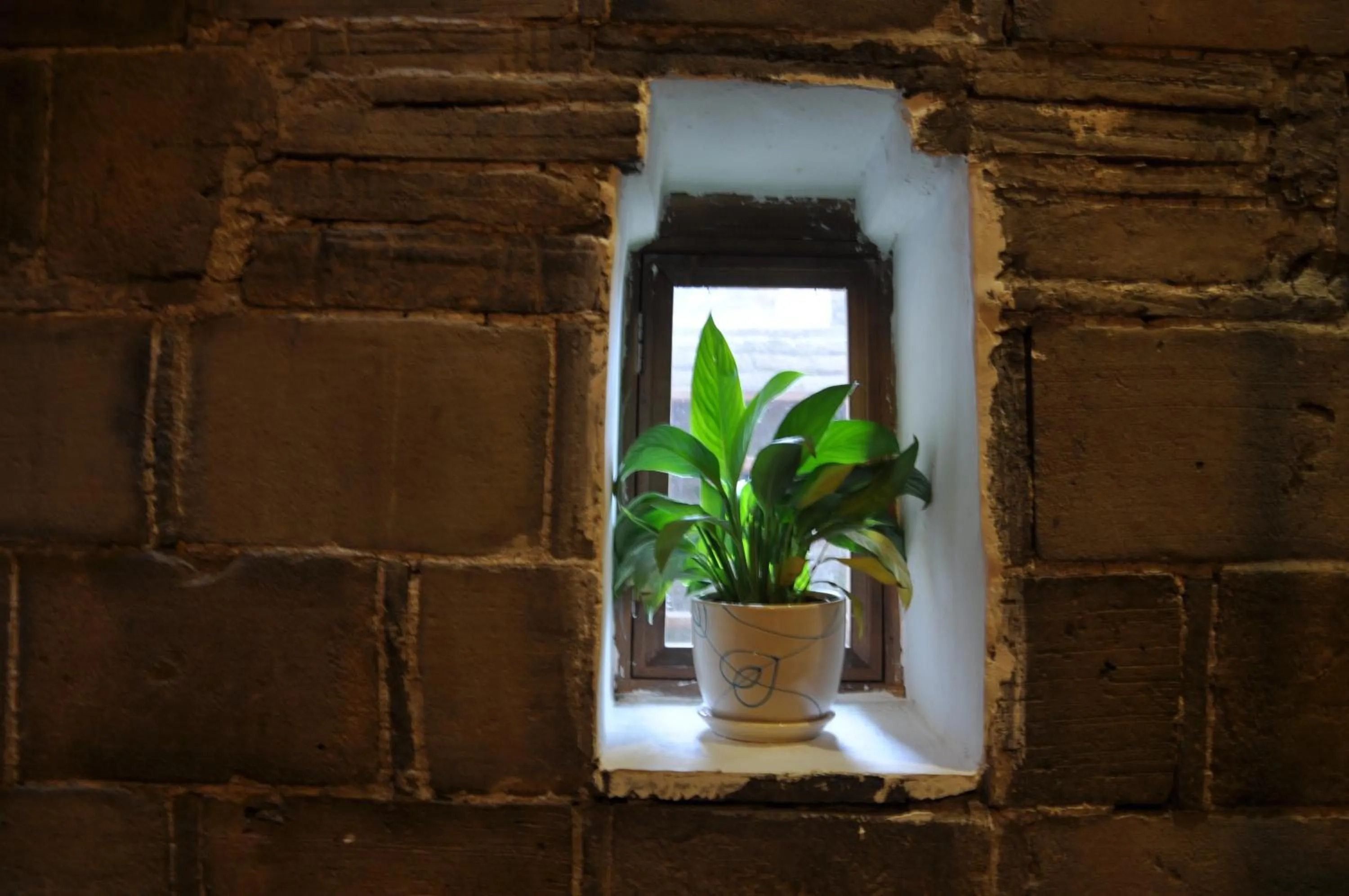 Decorative detail in WuYuan QiYe YanXiang Guesthouse
