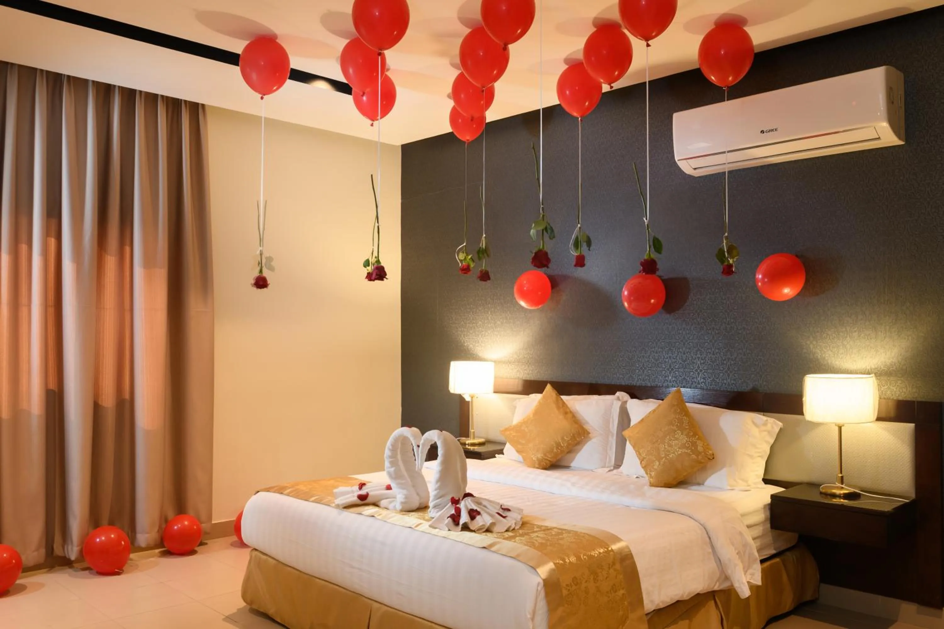 Bed in Triple Tree Serviced Units