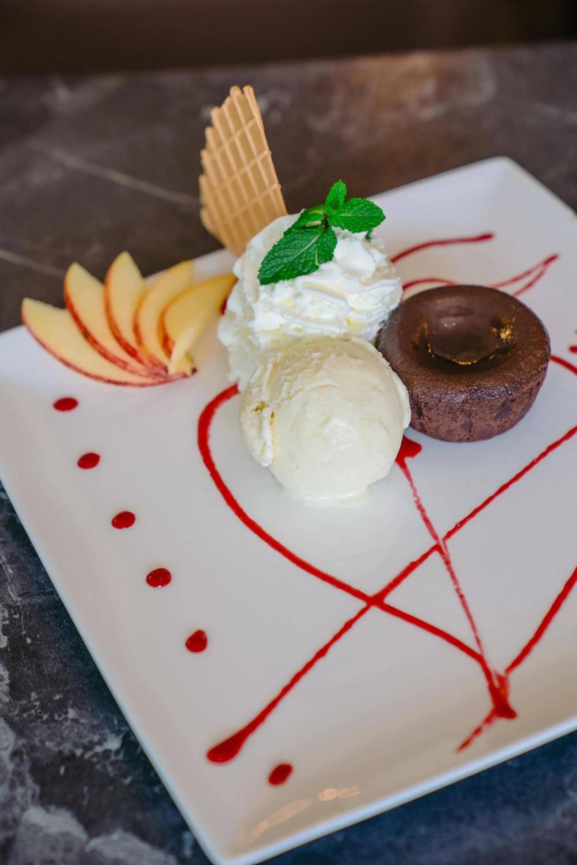 Food in Hotel Ambassadeur