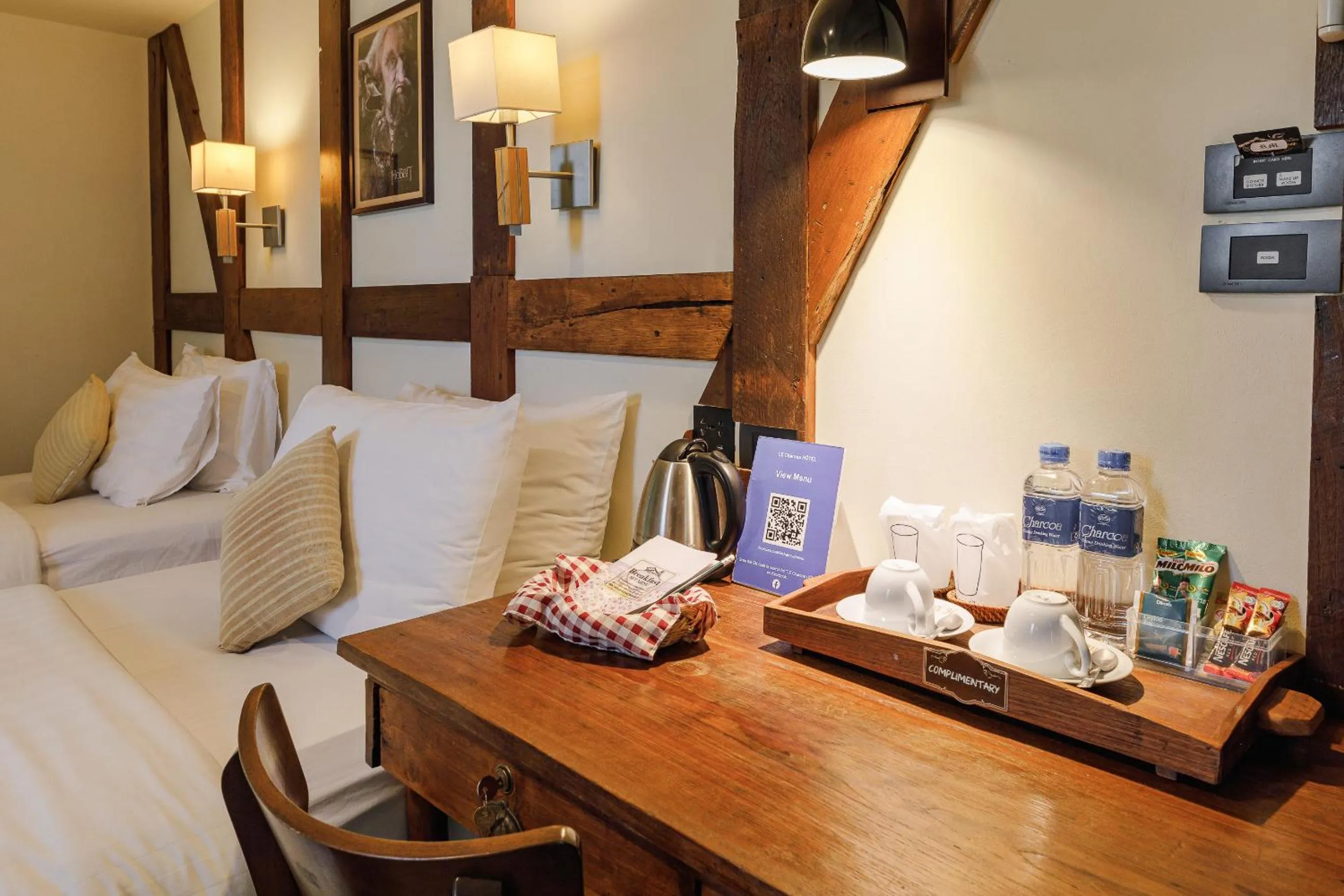 Area and facilities in Le Charcoa Hotel