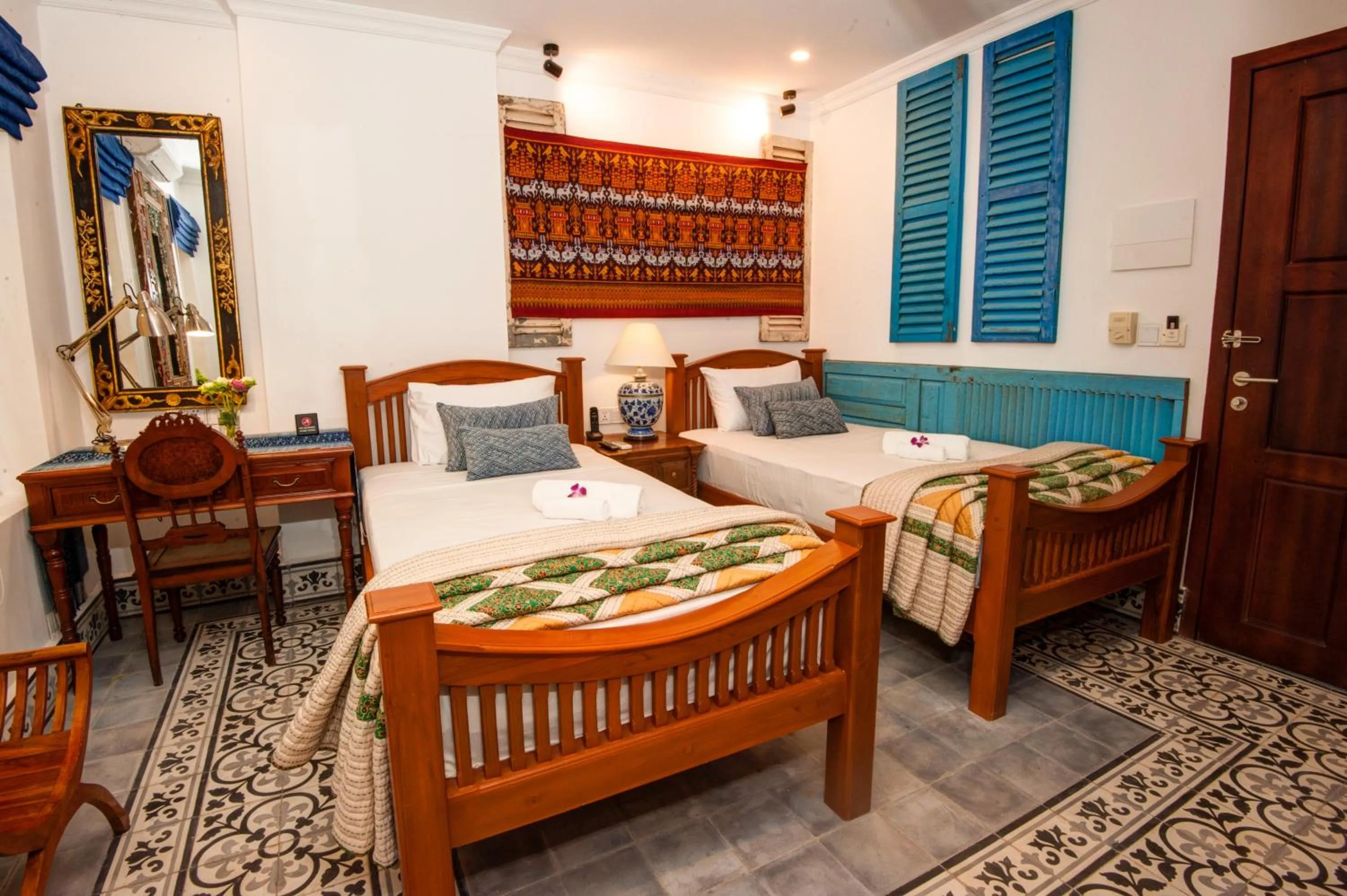 Deluxe Double or Twin Room - single occupancy in Khmer Surin Boutique Guesthouse