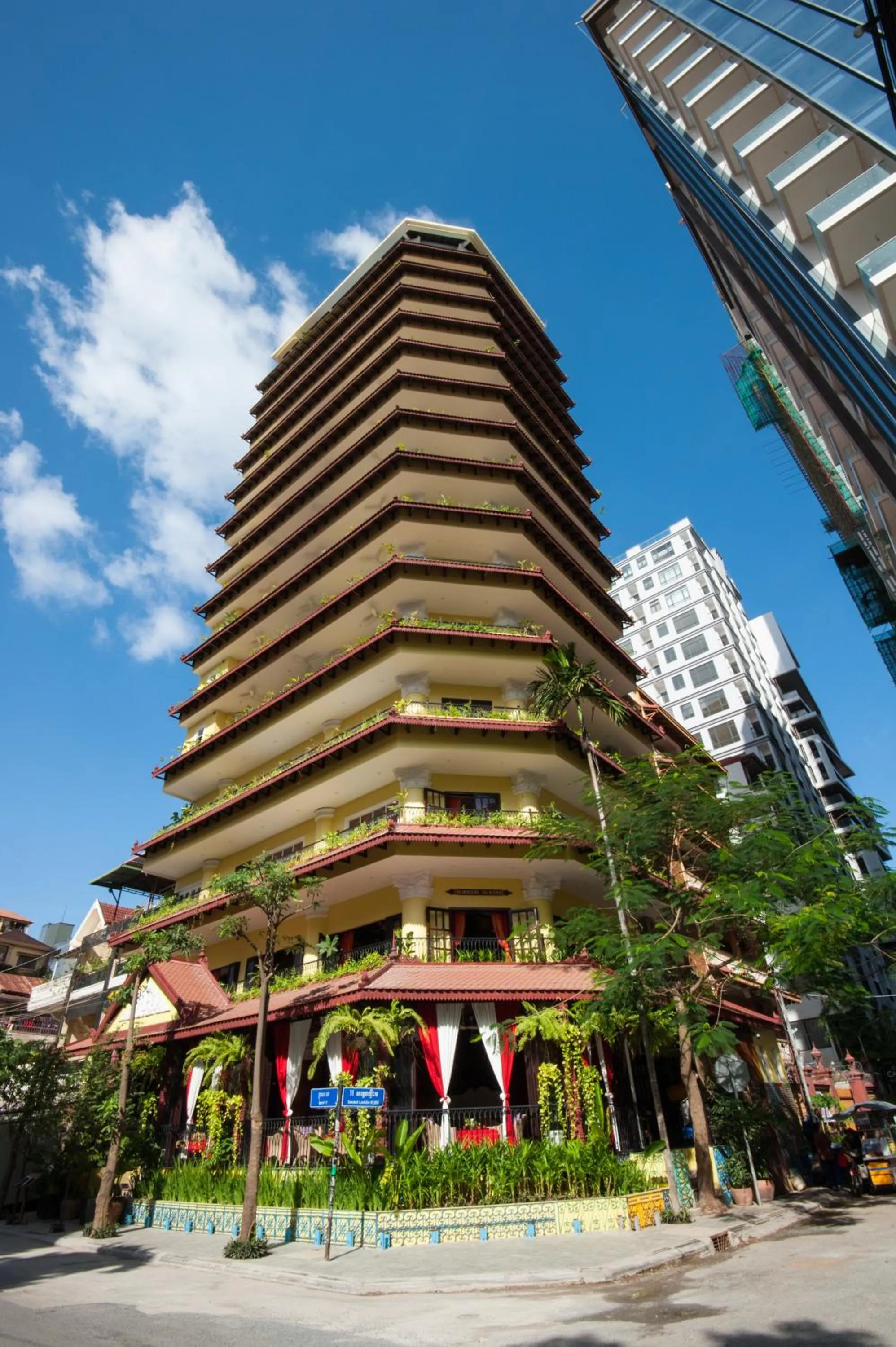 Property building in Khmer Surin Boutique Guesthouse