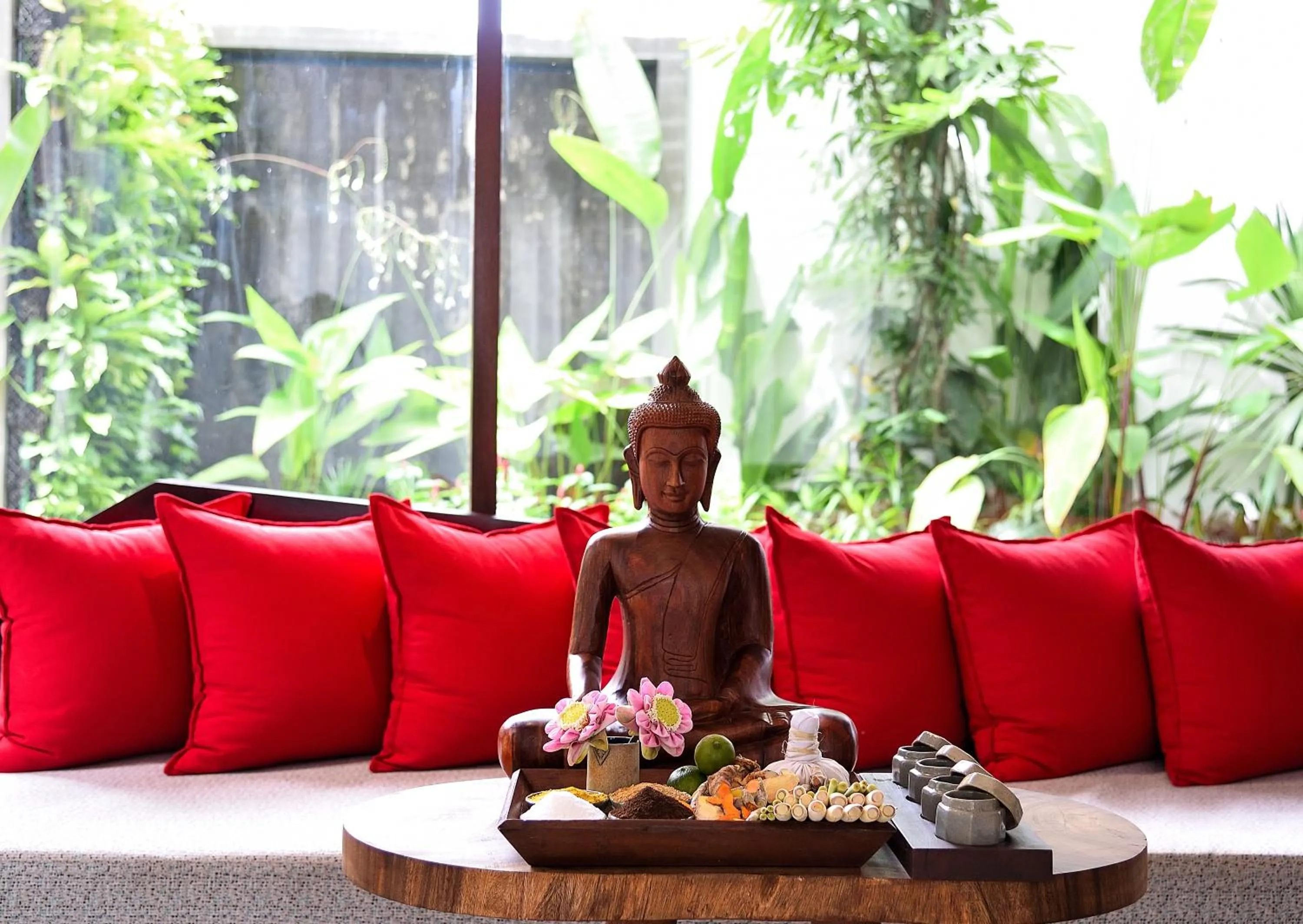 Decorative detail in Jaya House River Park Hotel