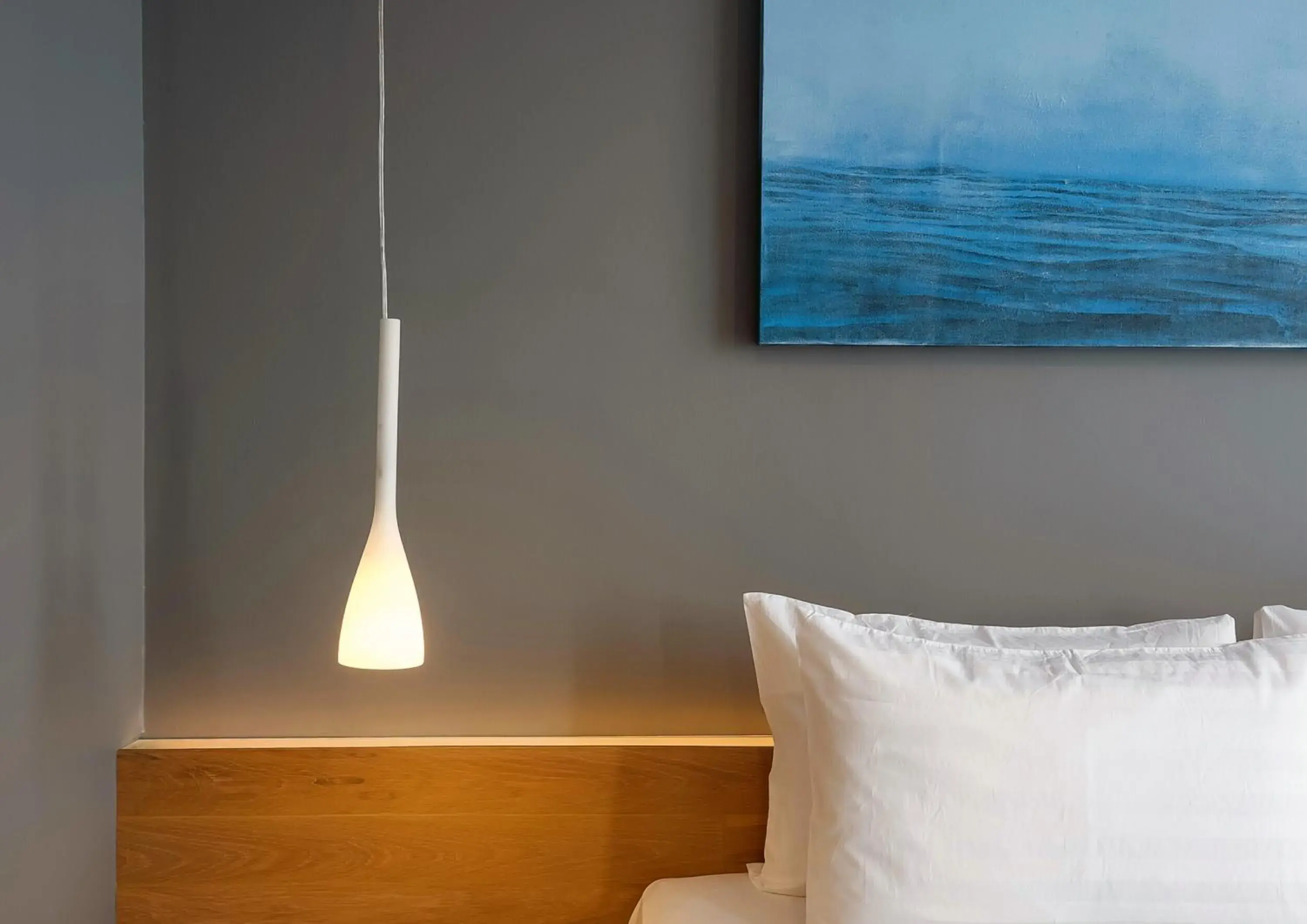 Twin Room with Side Sea View in Kalm Bangsaen Hotel Twin Room with Side Sea View in Kalm Bangsaen Hotel