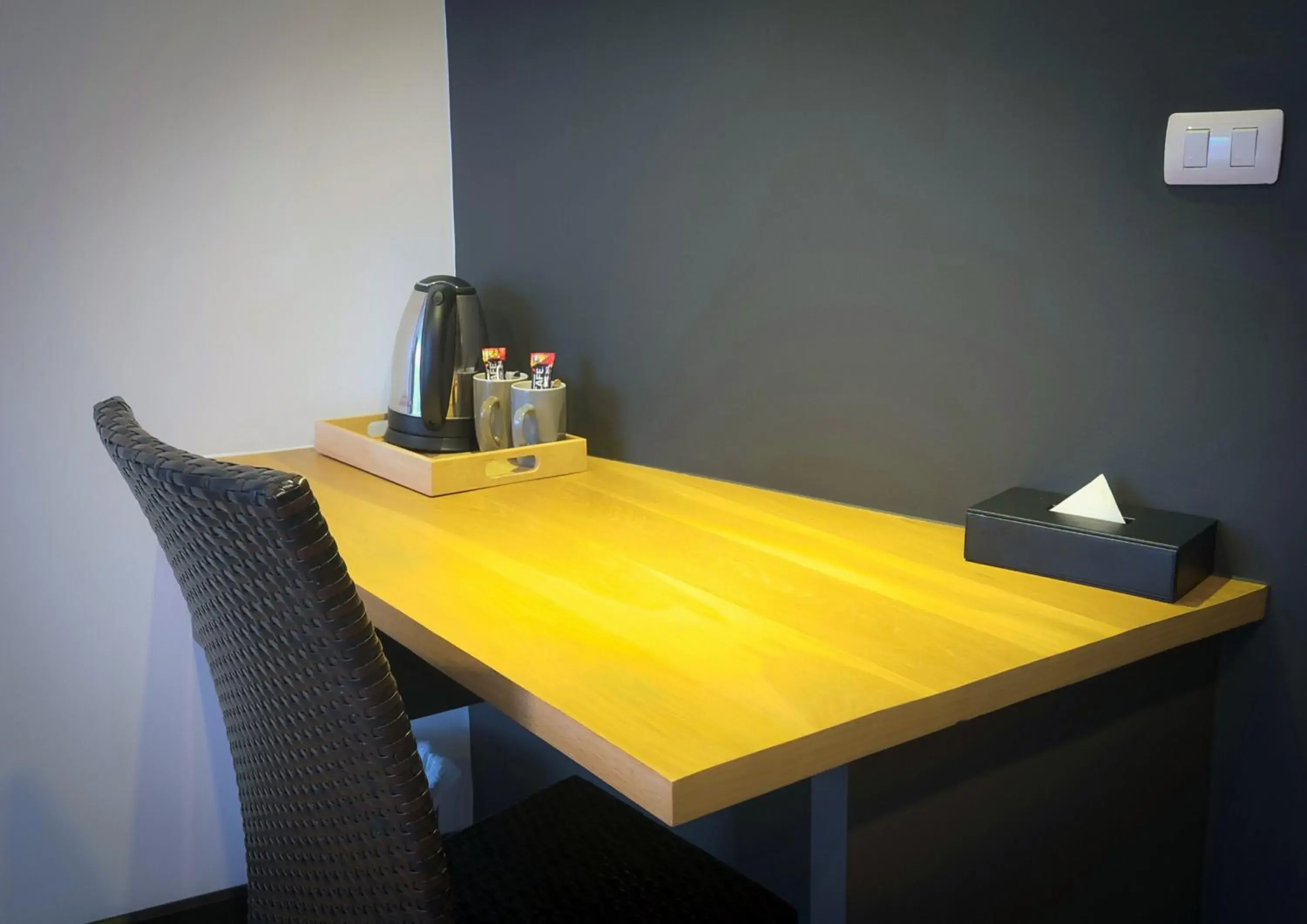 Double Room with Pool View in Kalm Bangsaen Hotel Double Room with Pool View in Kalm Bangsaen Hotel