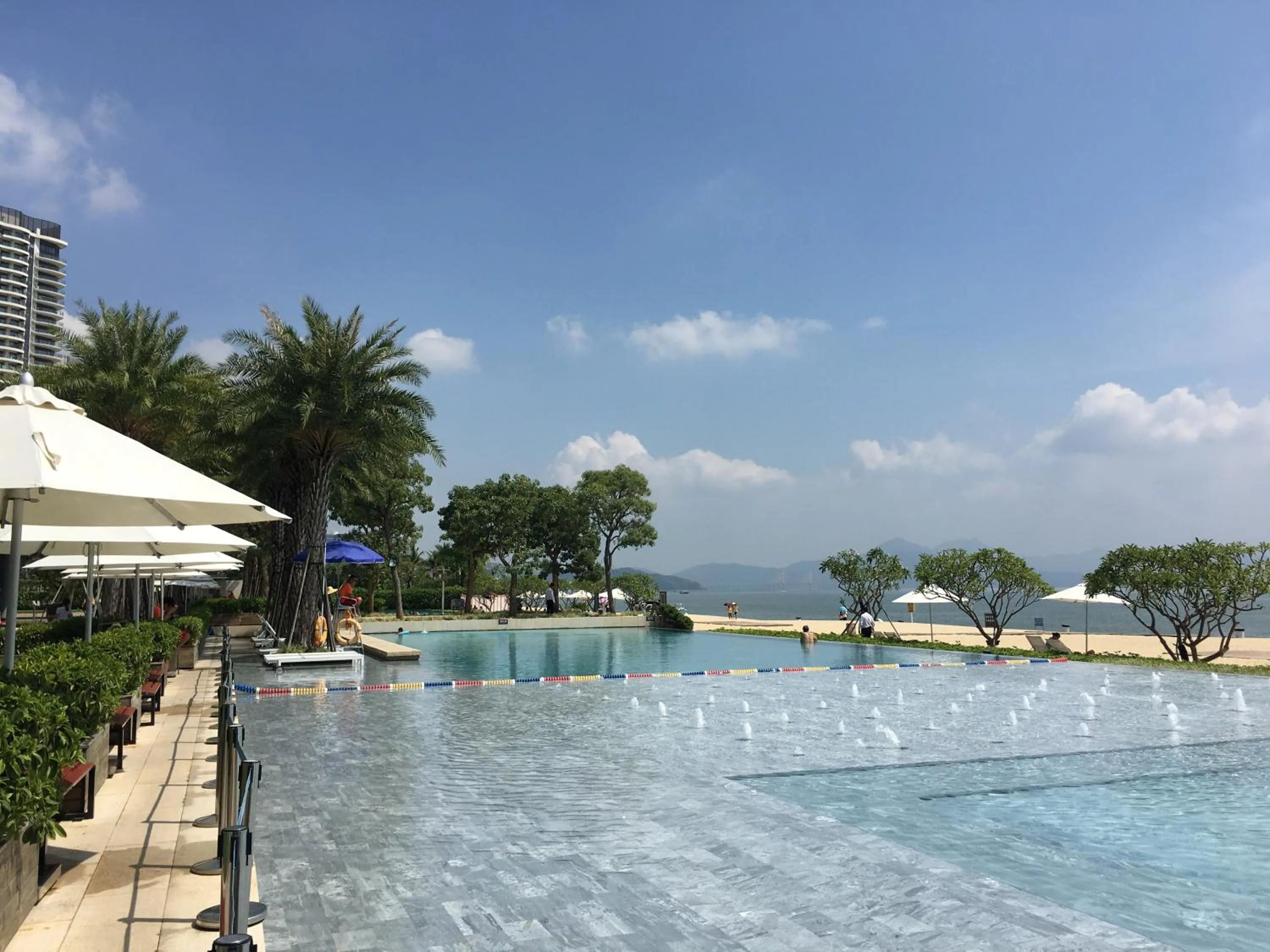 Swimming pool in HuiZhou HuaYangNian Seaview Guesthouse
