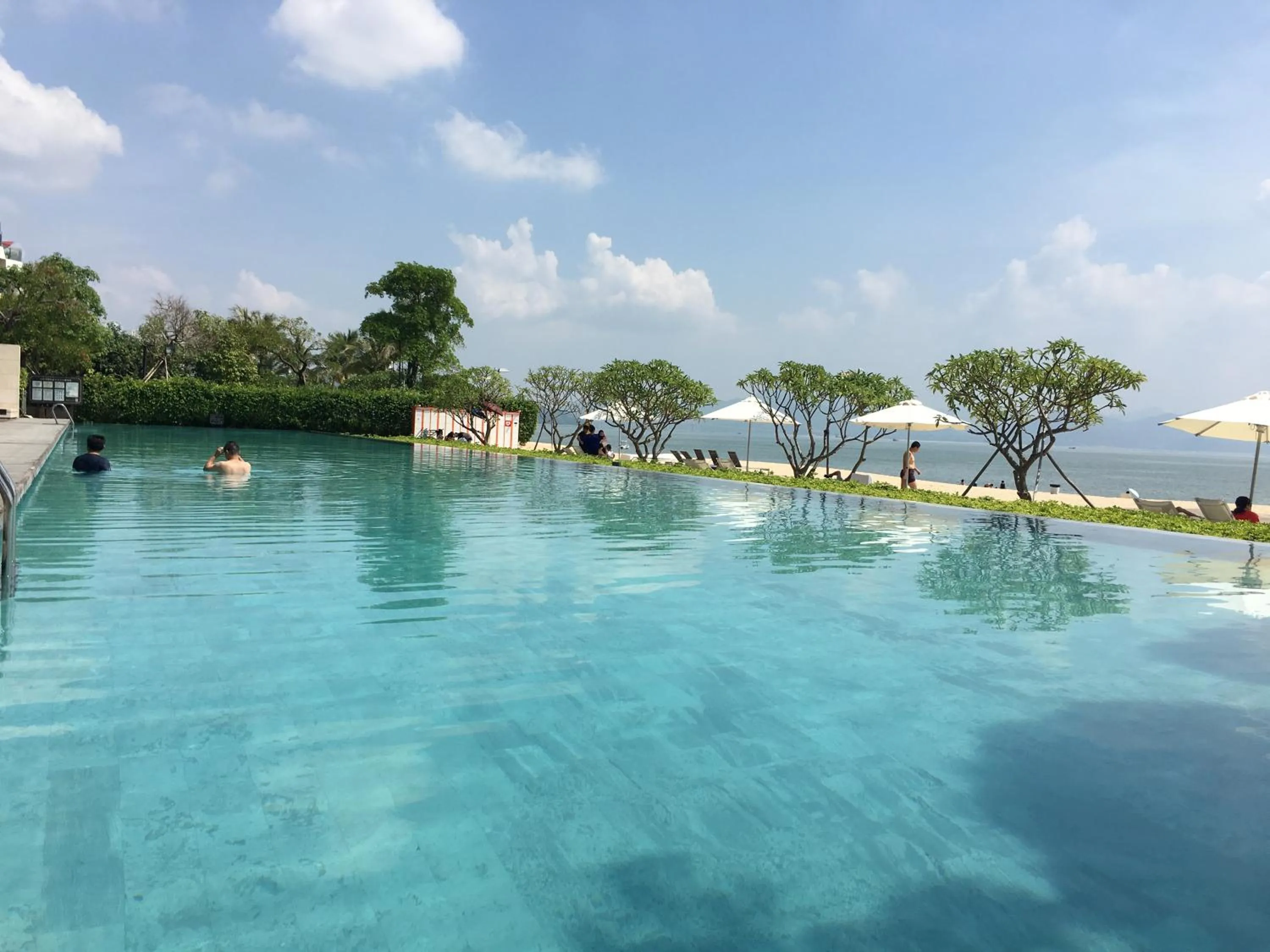 Swimming pool in HuiZhou HuaYangNian Seaview Guesthouse