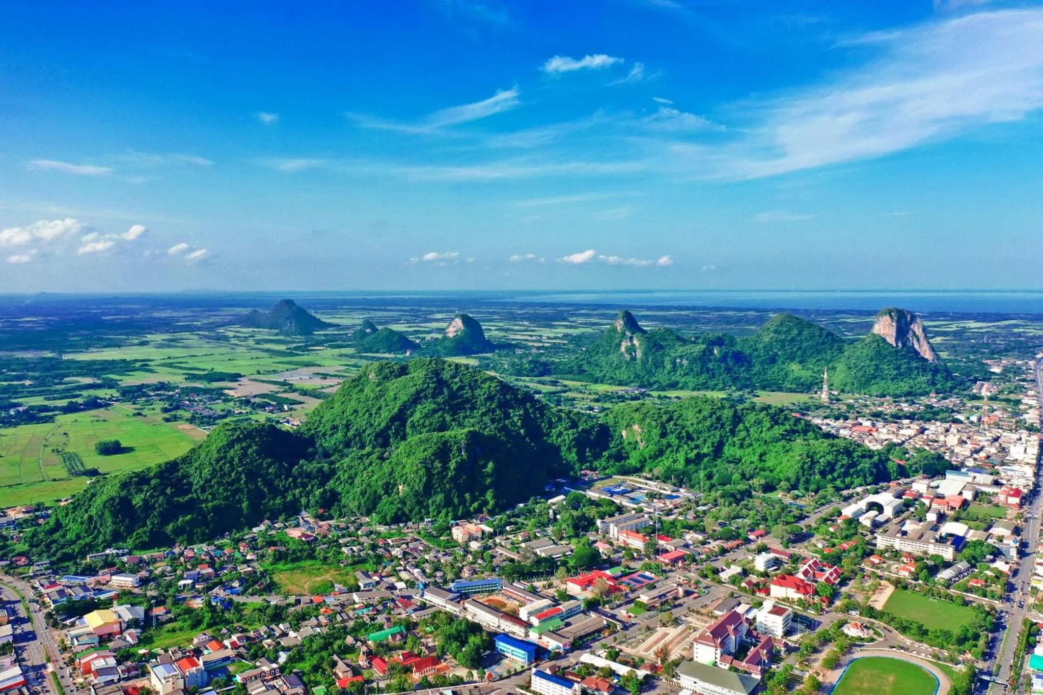 City view in Siva Royal Hotel