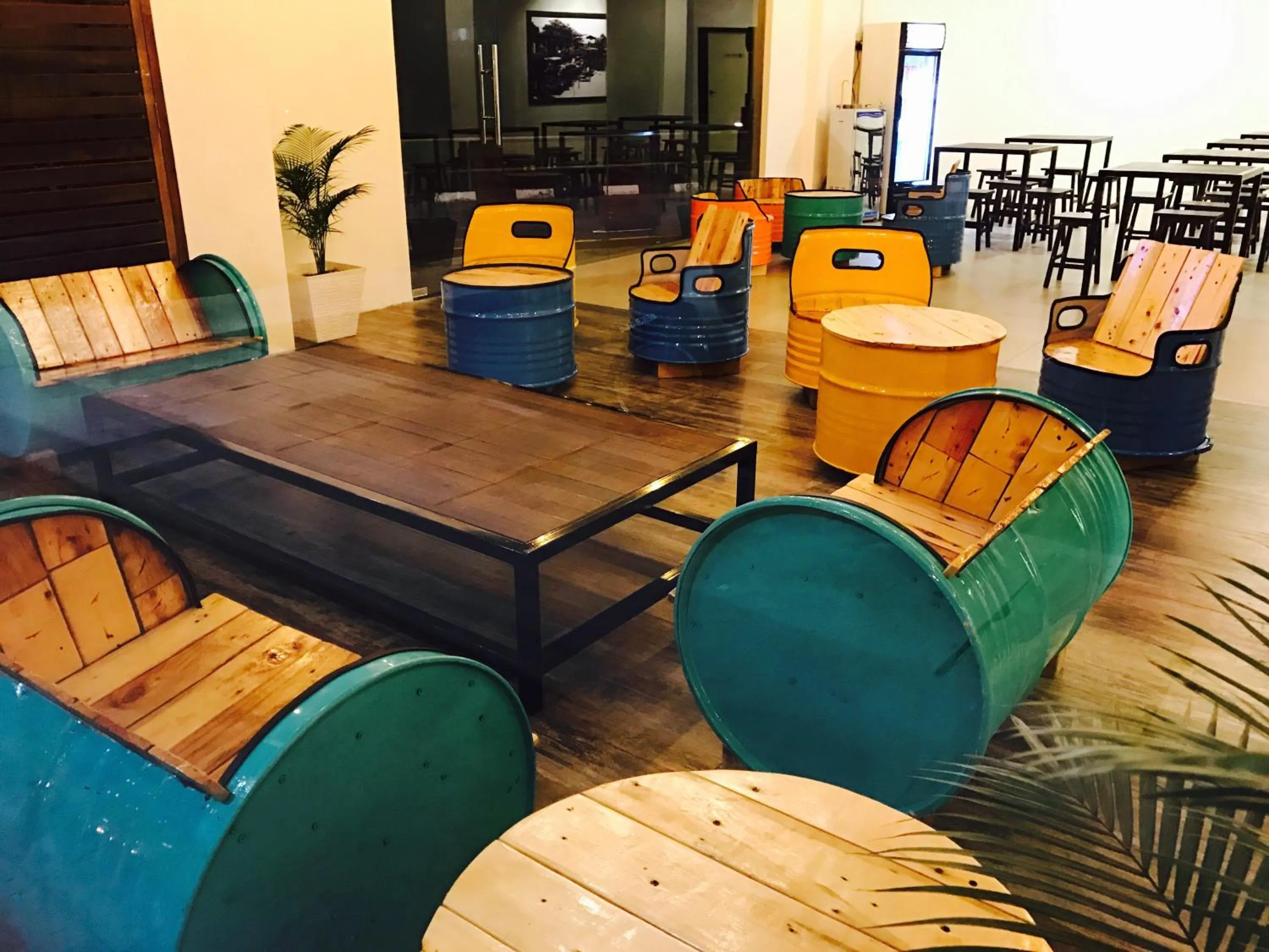 Lobby or reception in Hotel Nelayan