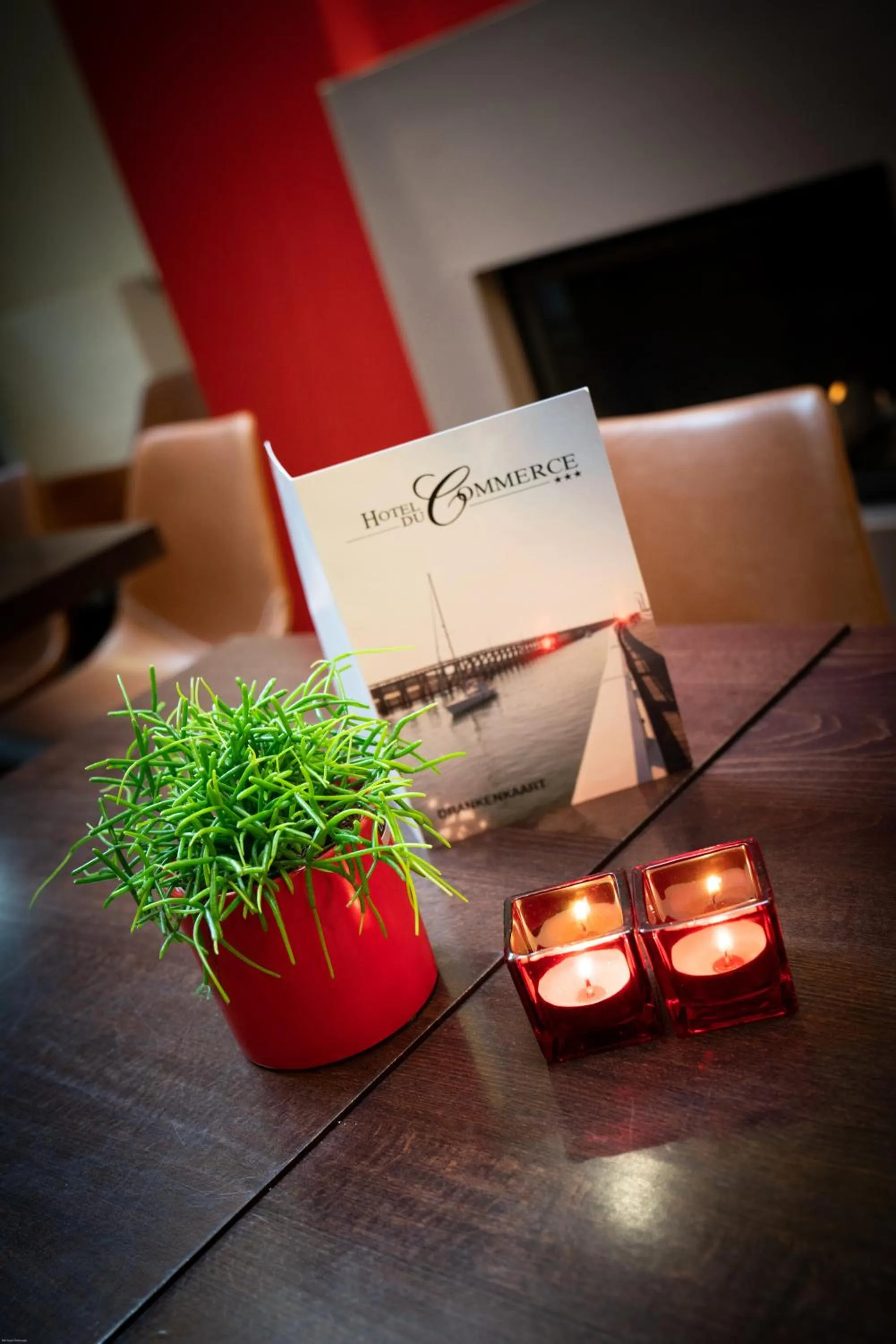 Drinks in Hotel Du Commerce