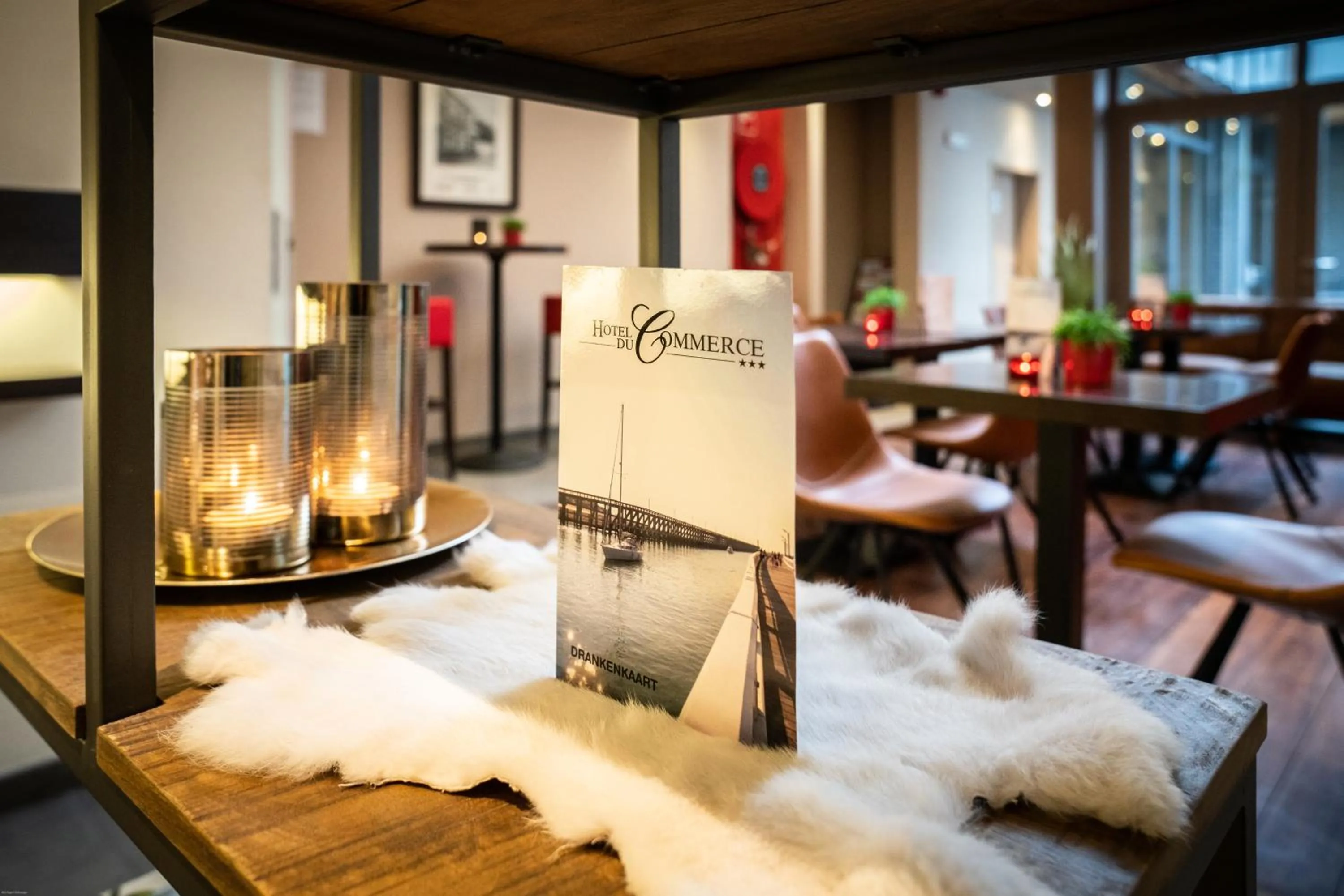 Lounge or bar in Hotel Du Commerce