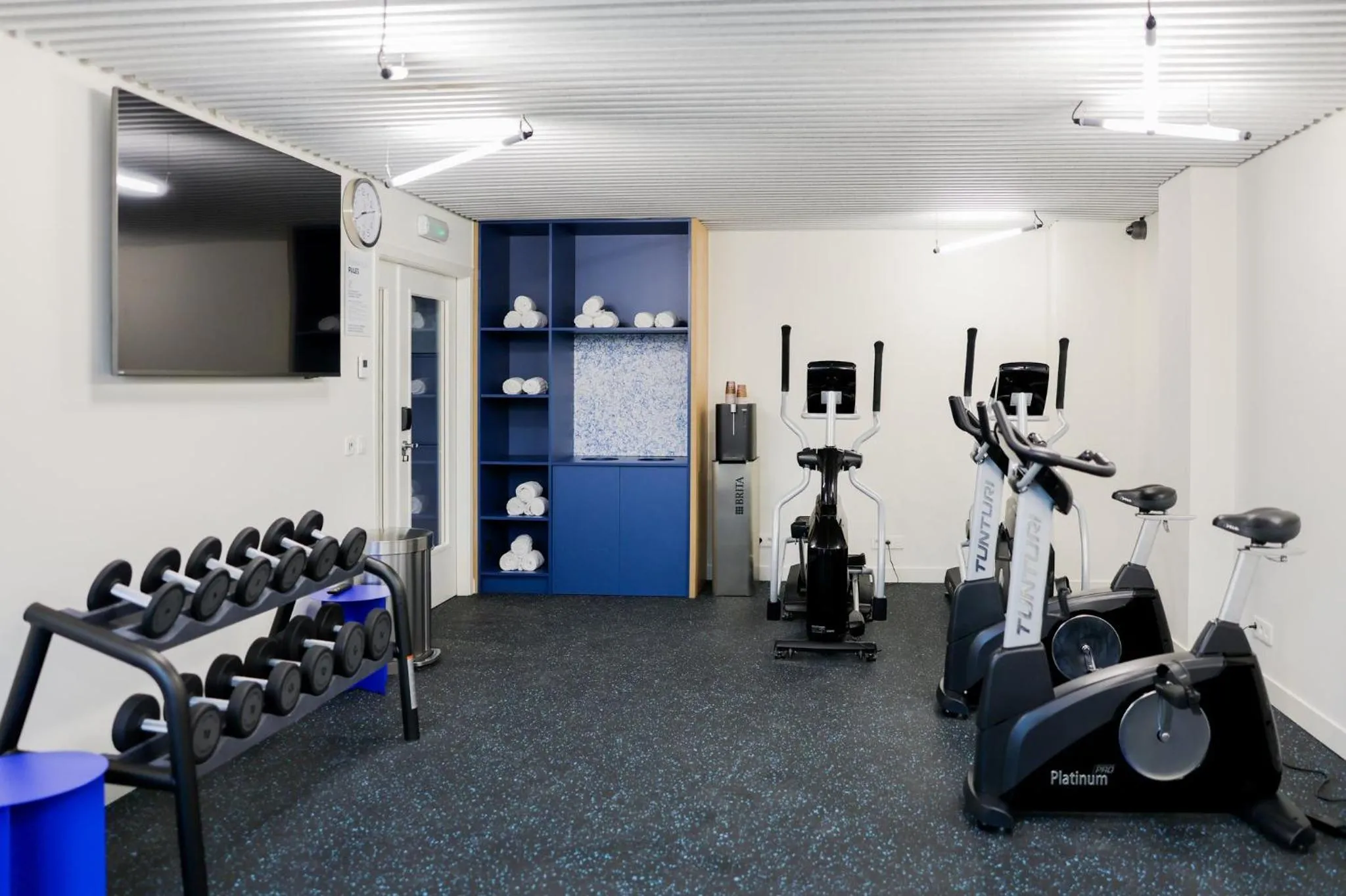 Fitness centre/facilities in Holiday Inn Express & Suites Ghent by IHG