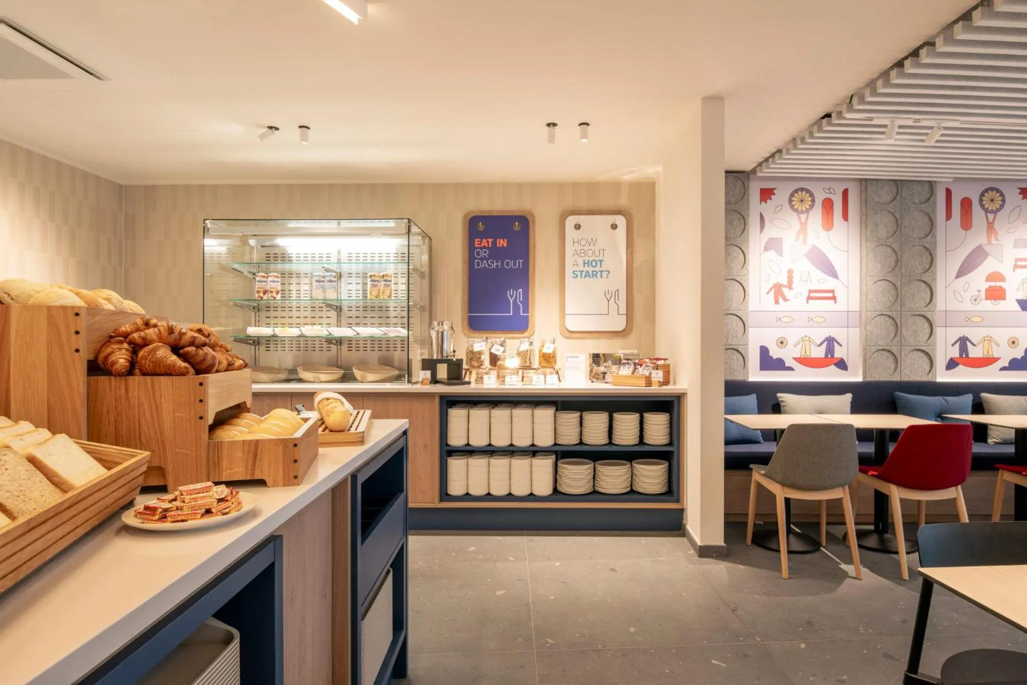 Restaurant/places to eat in Holiday Inn Express & Suites Ghent by IHG