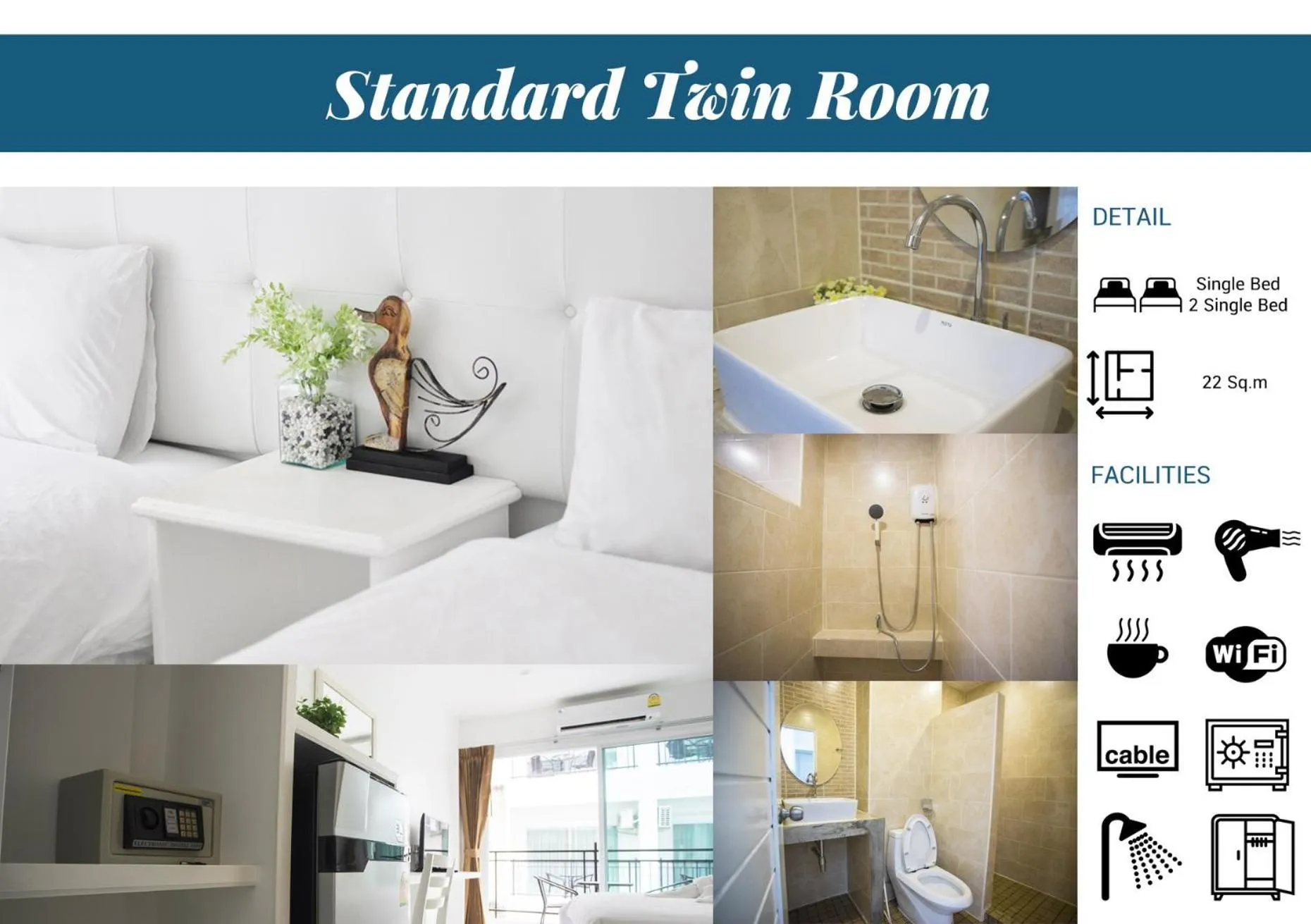 Bed in Maleewan Jomtien