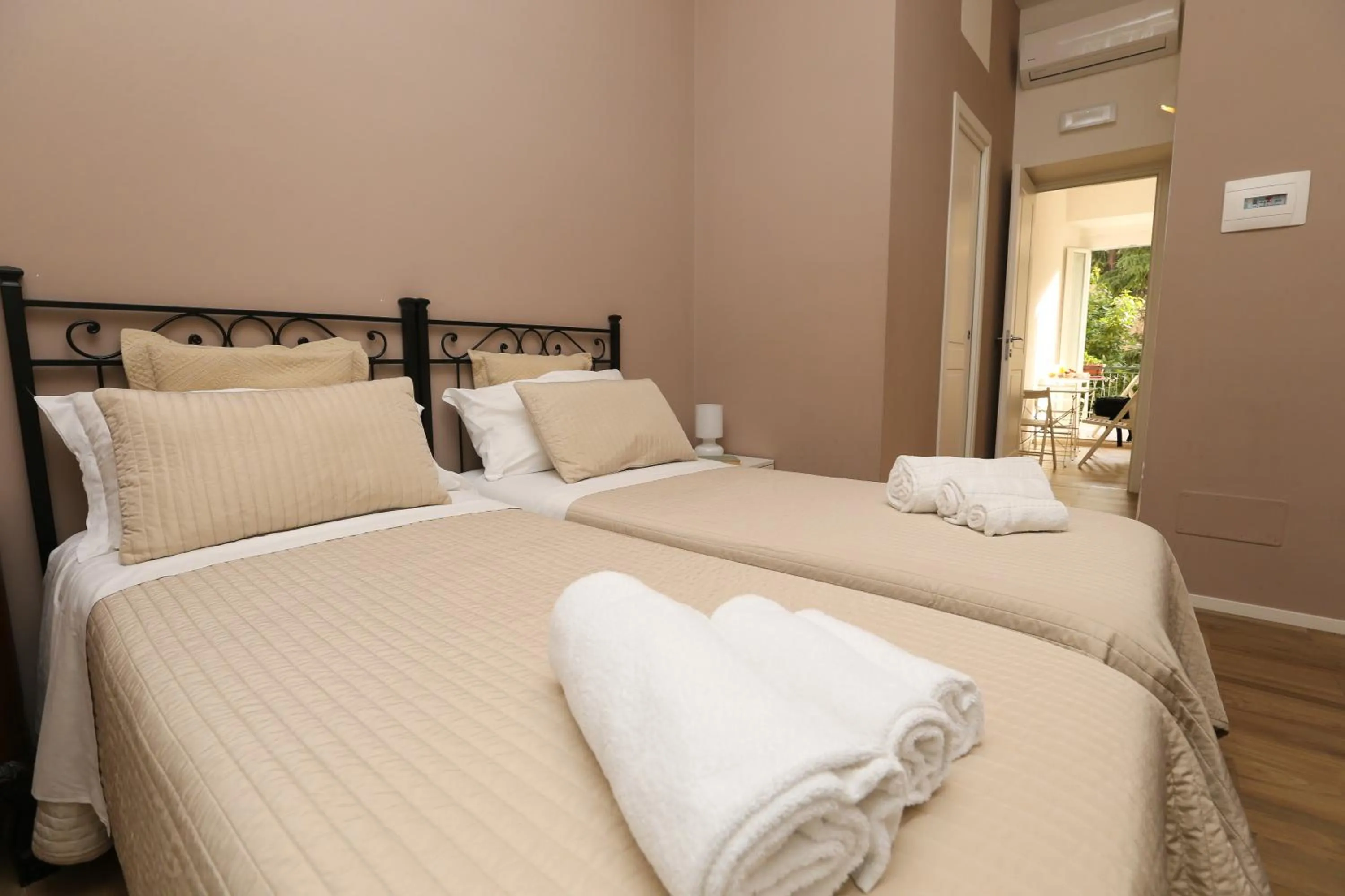 Bed in Vatican Garden Rooms