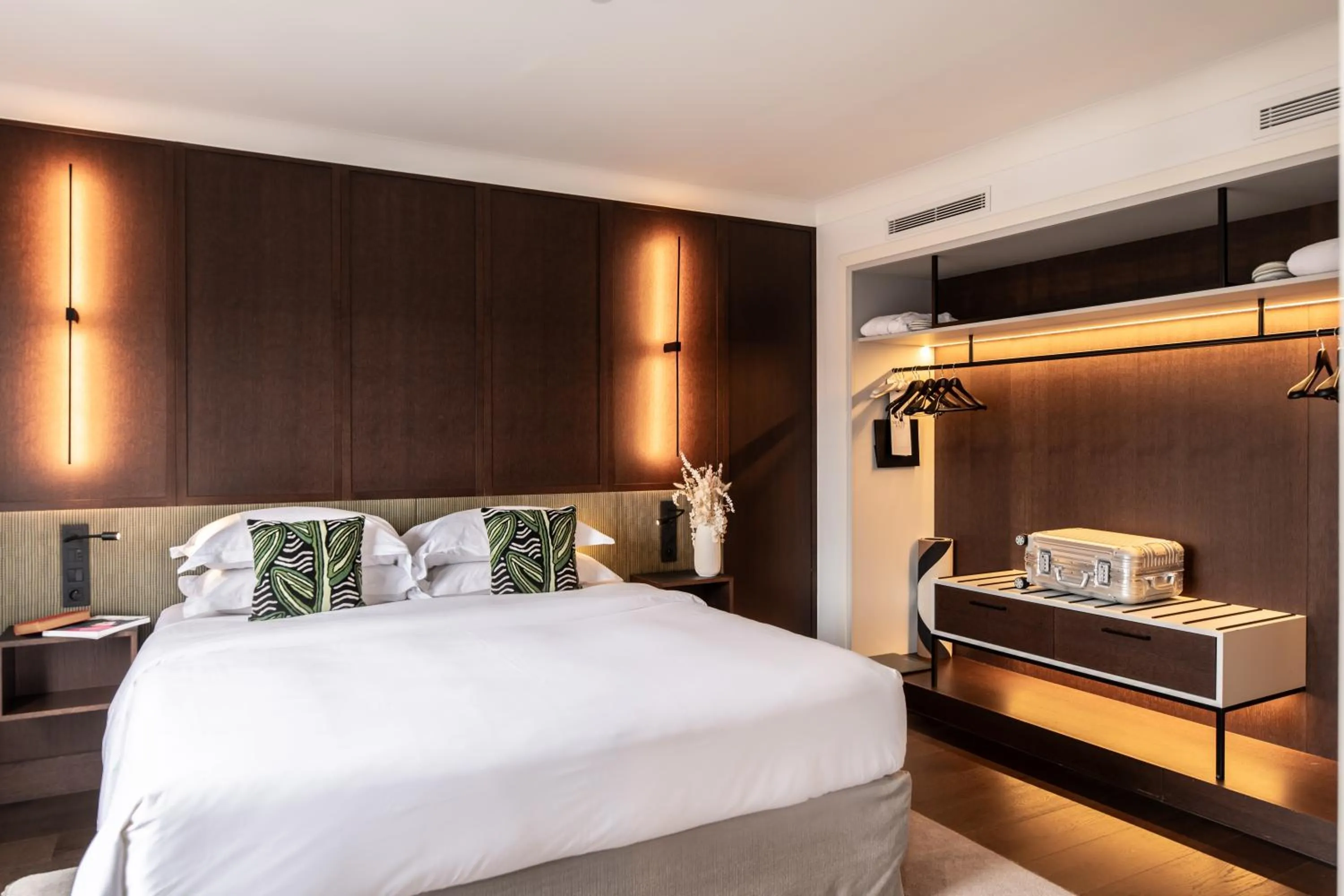 Bed in Le Louise Hotel Brussels - MGallery Collection