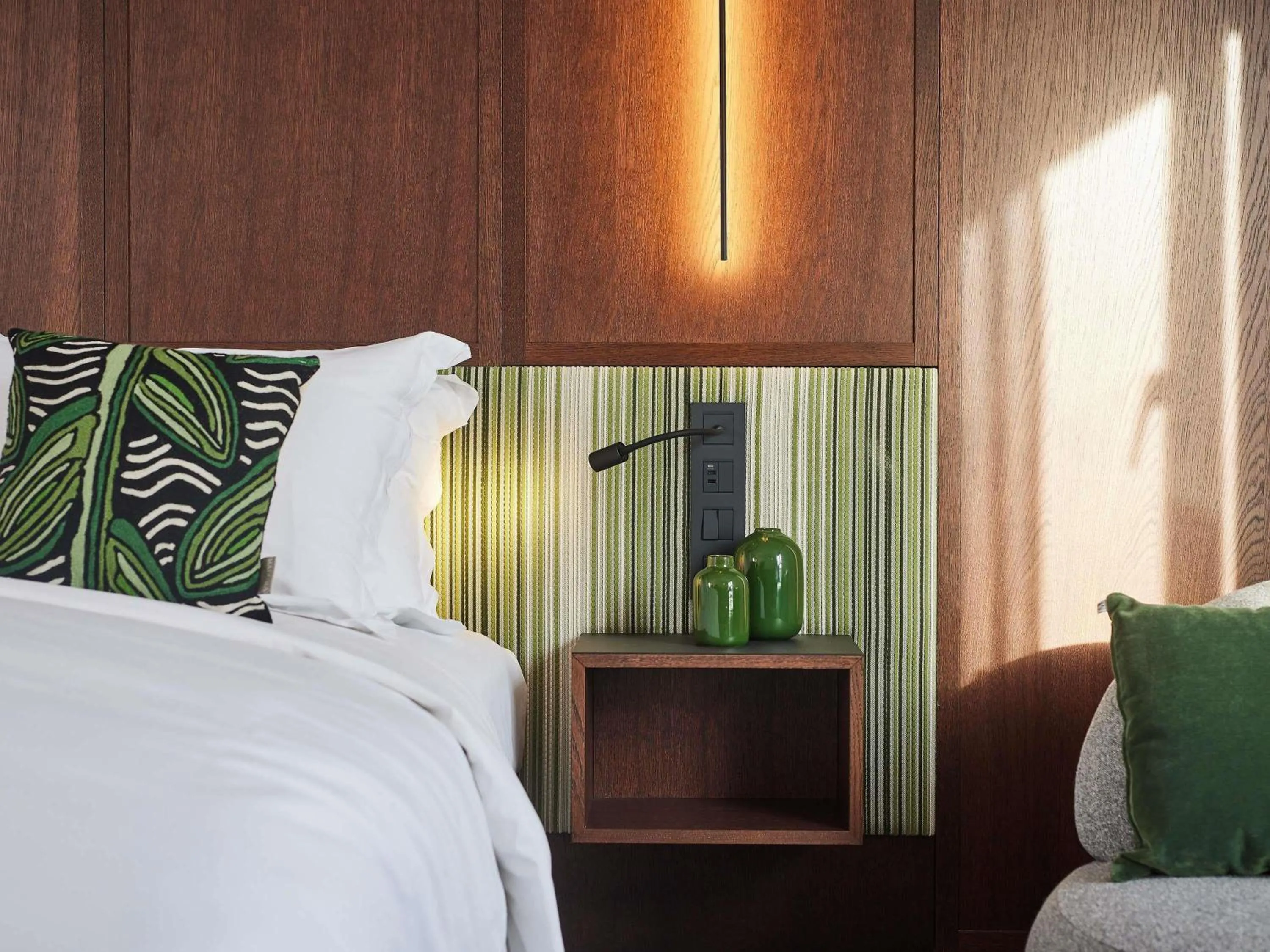 Bedroom, Bed in Le Louise Hotel Brussels - MGallery Collection