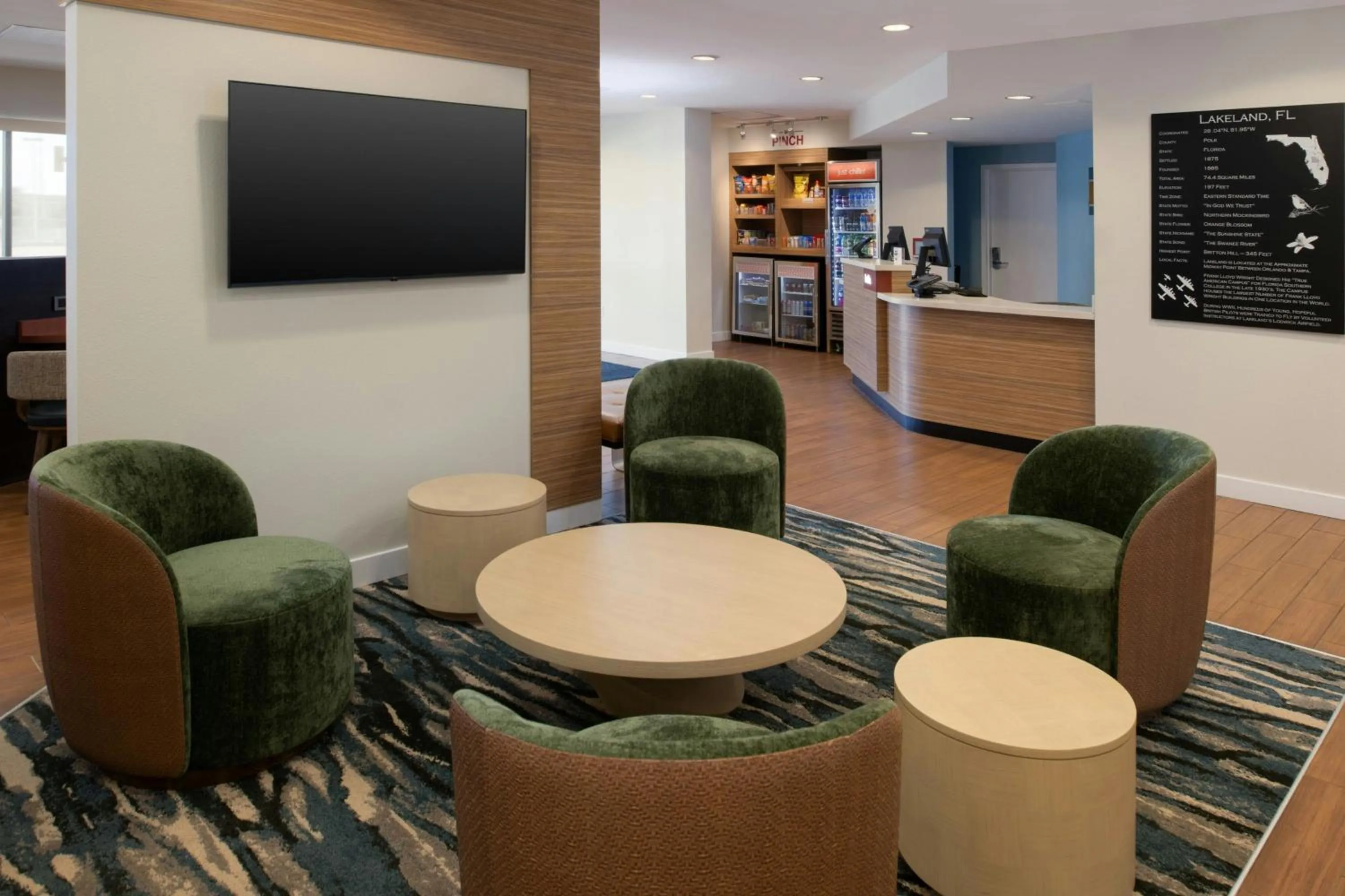Lobby or reception in TownePlace Suites by Marriott Lakeland